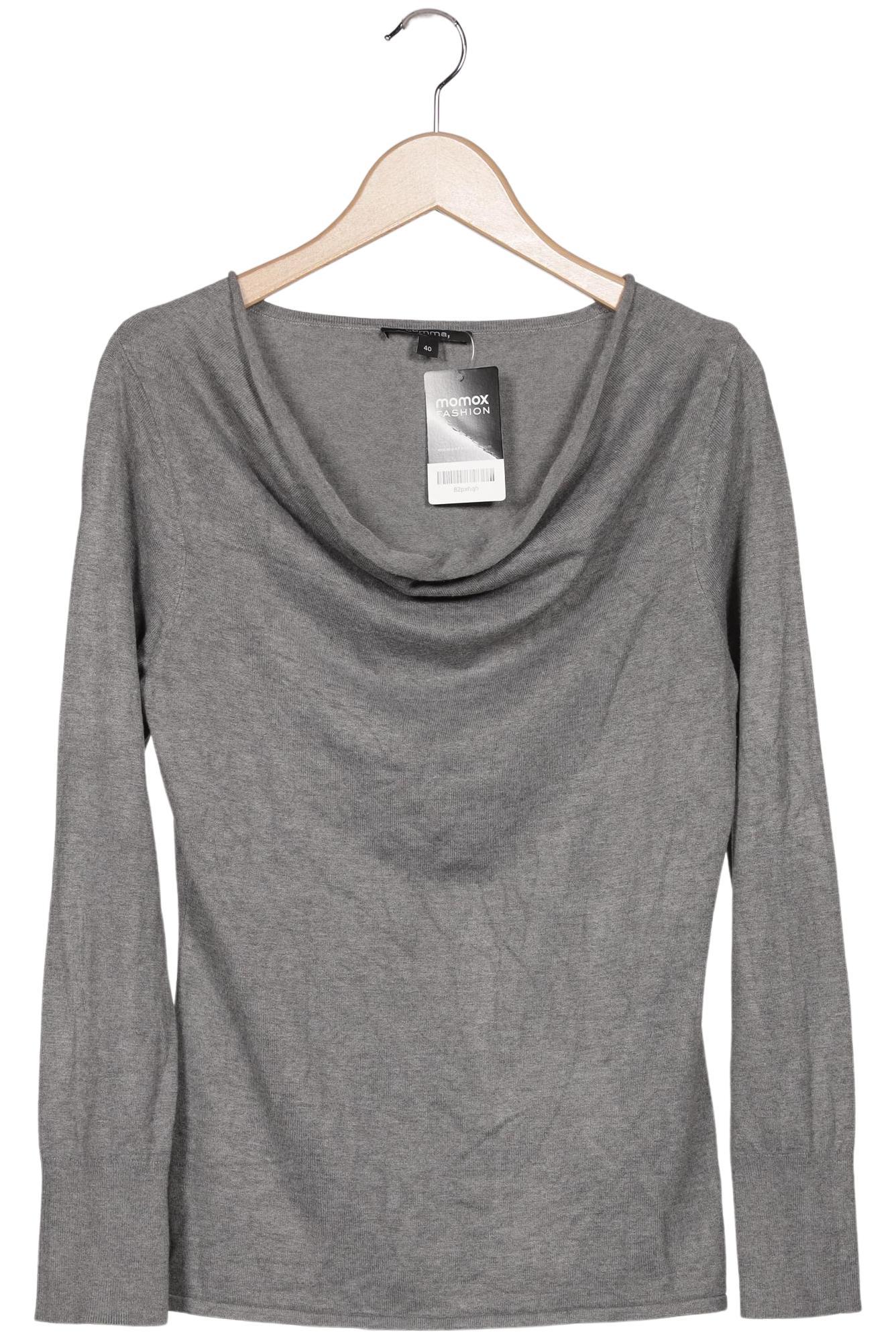 

Comma Damen Pullover, grau, Gr. 40