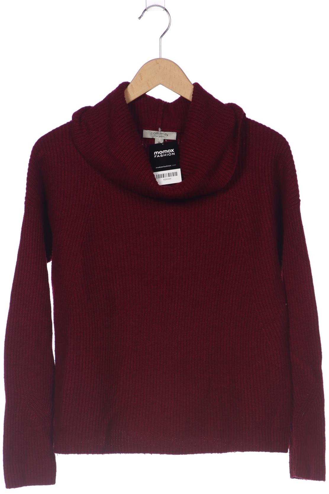 

Comma Damen Pullover, bordeaux, Gr. 38