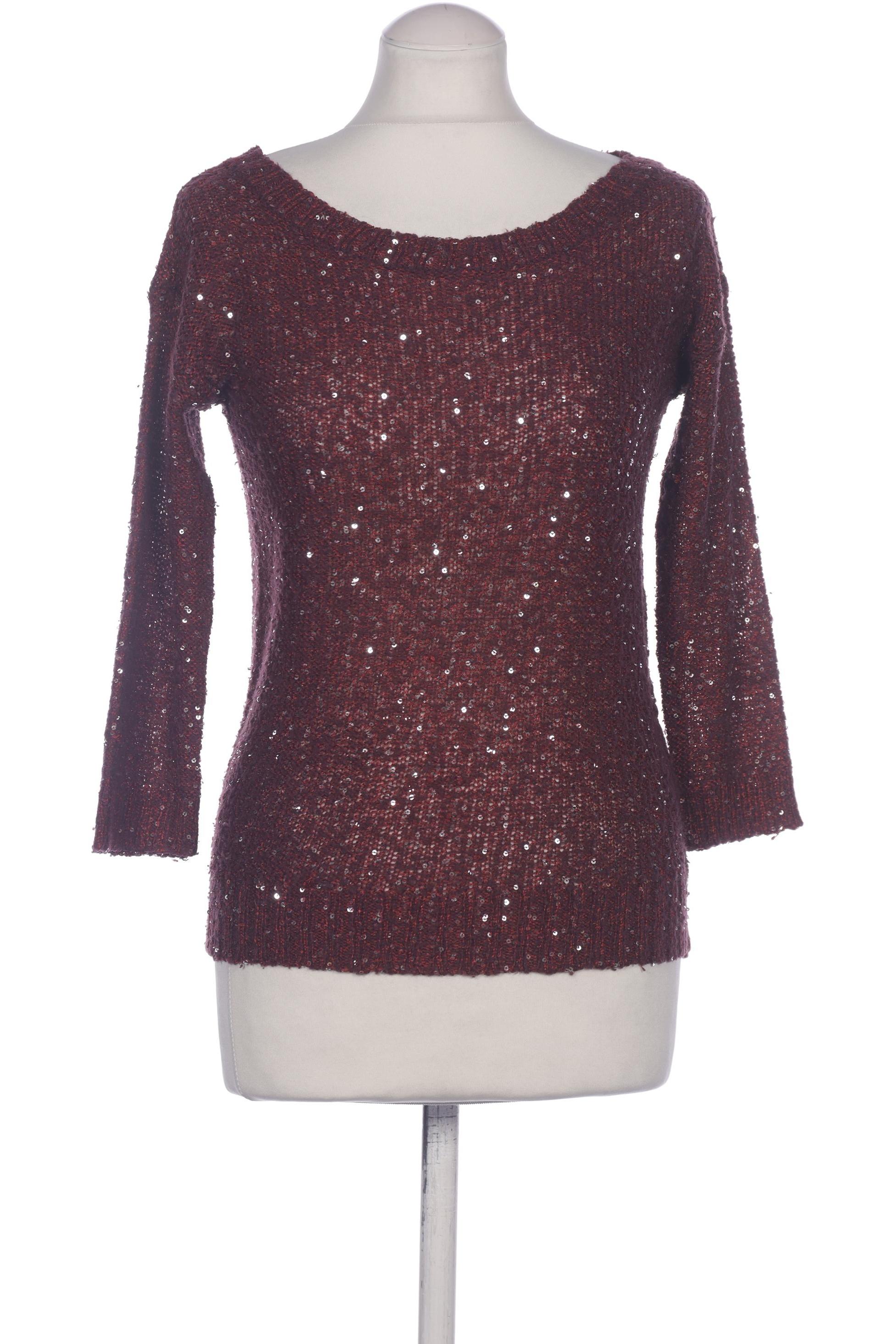 

Comma Damen Pullover, bordeaux, Gr. 38