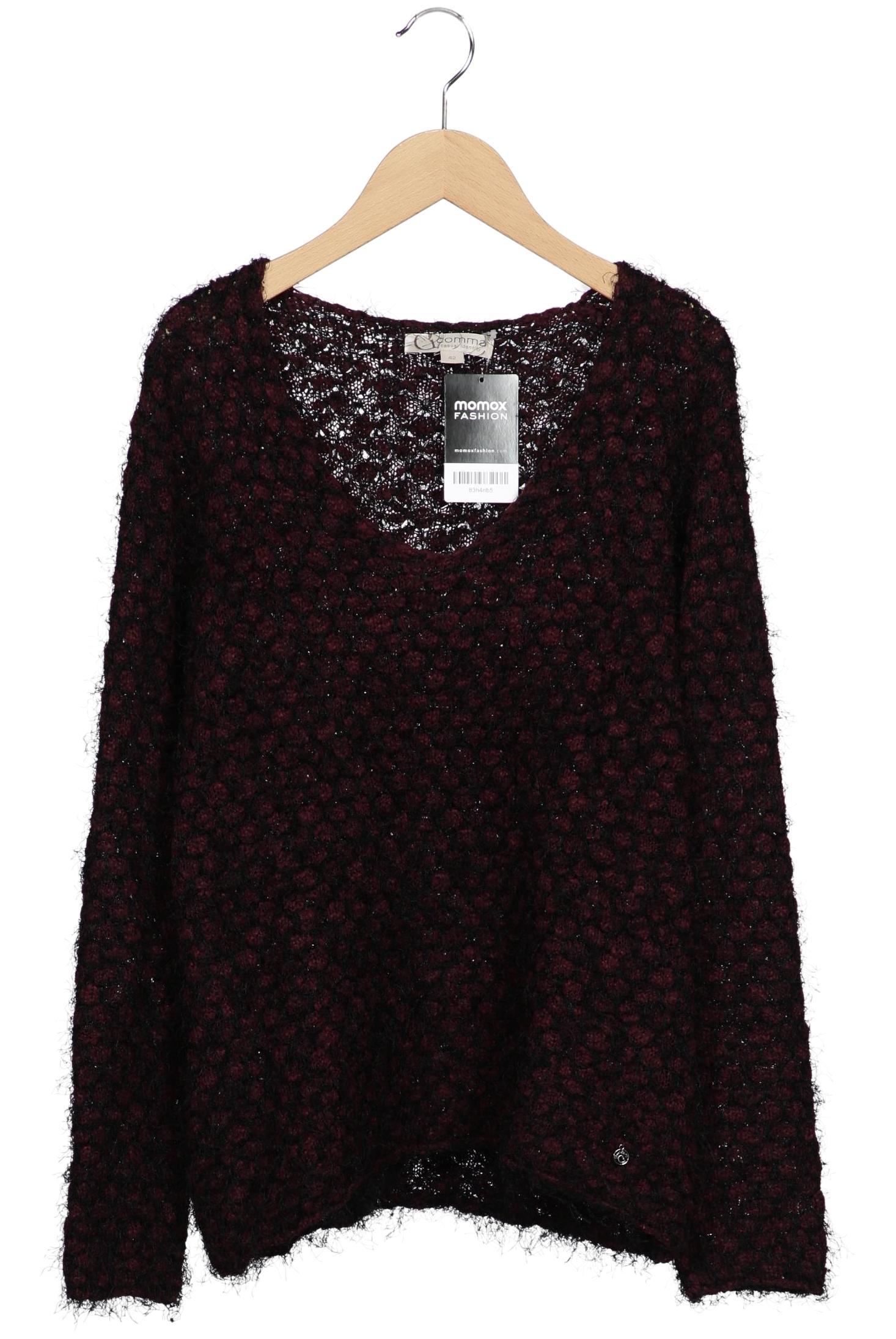 

Comma Damen Pullover, bordeaux, Gr. 42