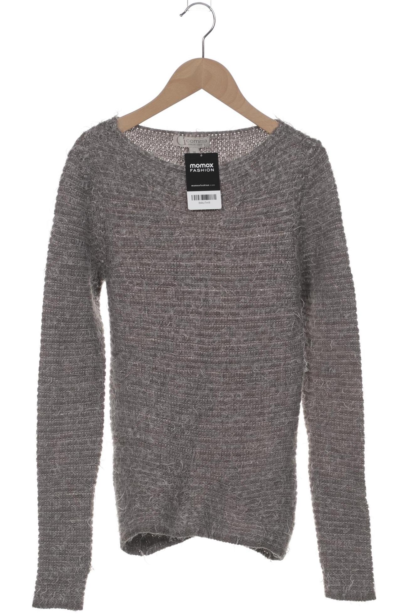 

Comma Damen Pullover, grau, Gr. 34