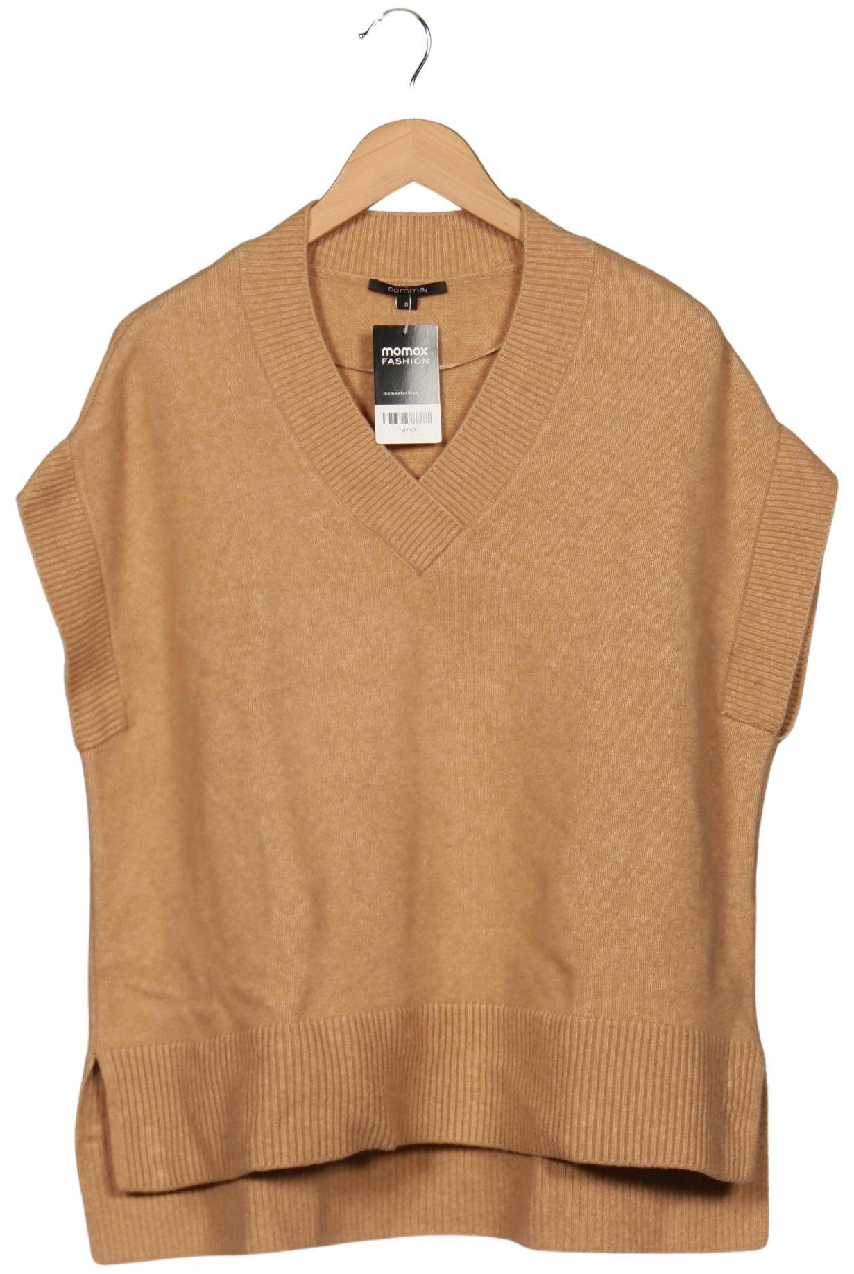 

Comma Damen Pullover, beige, Gr. 36