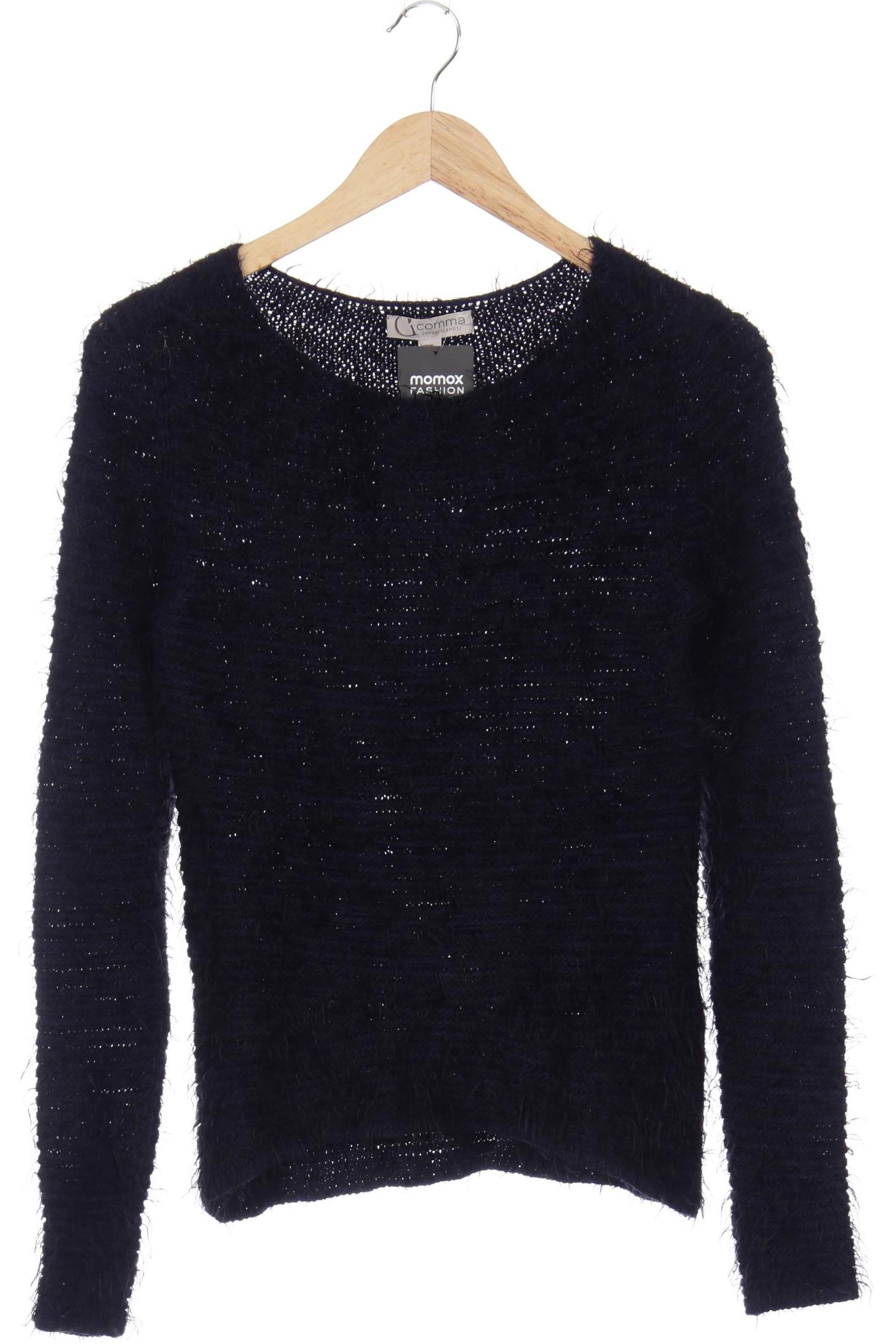 

Comma Damen Pullover, blau, Gr. 36
