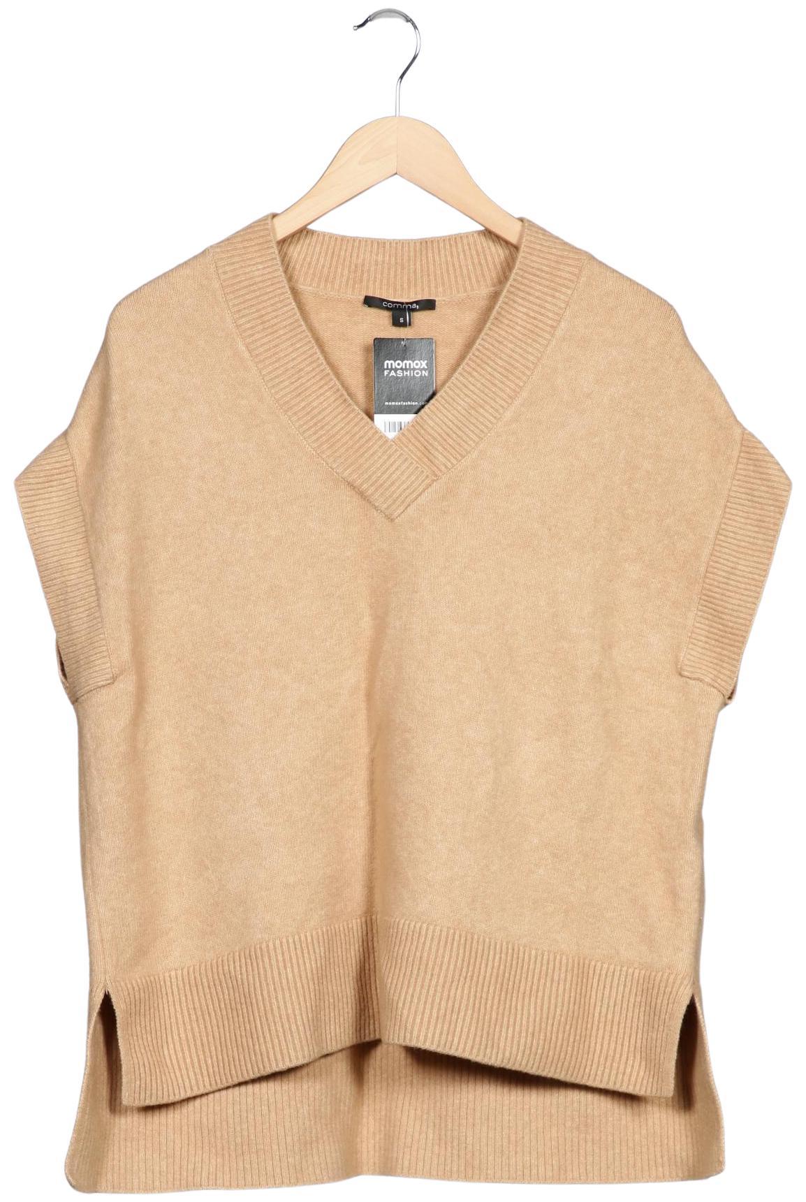 

Comma Damen Pullover, beige, Gr. 36