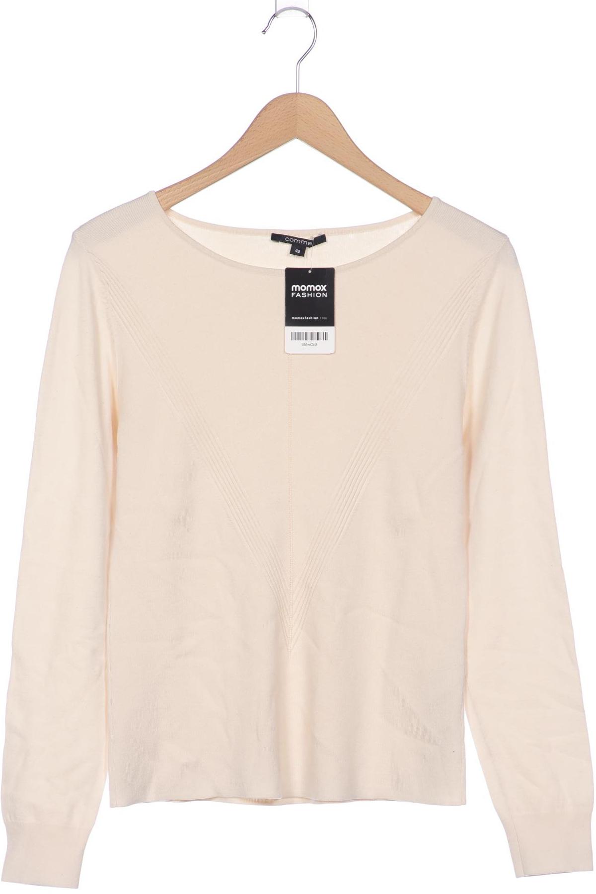 

Comma Damen Pullover, cremeweiß, Gr. 42