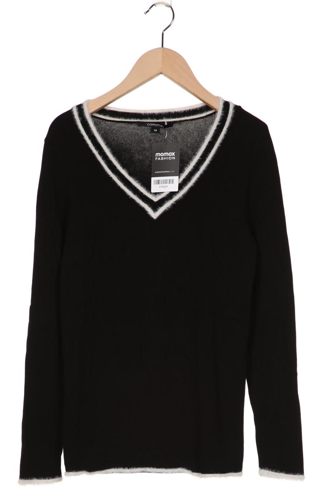 

Comma Damen Pullover, schwarz
