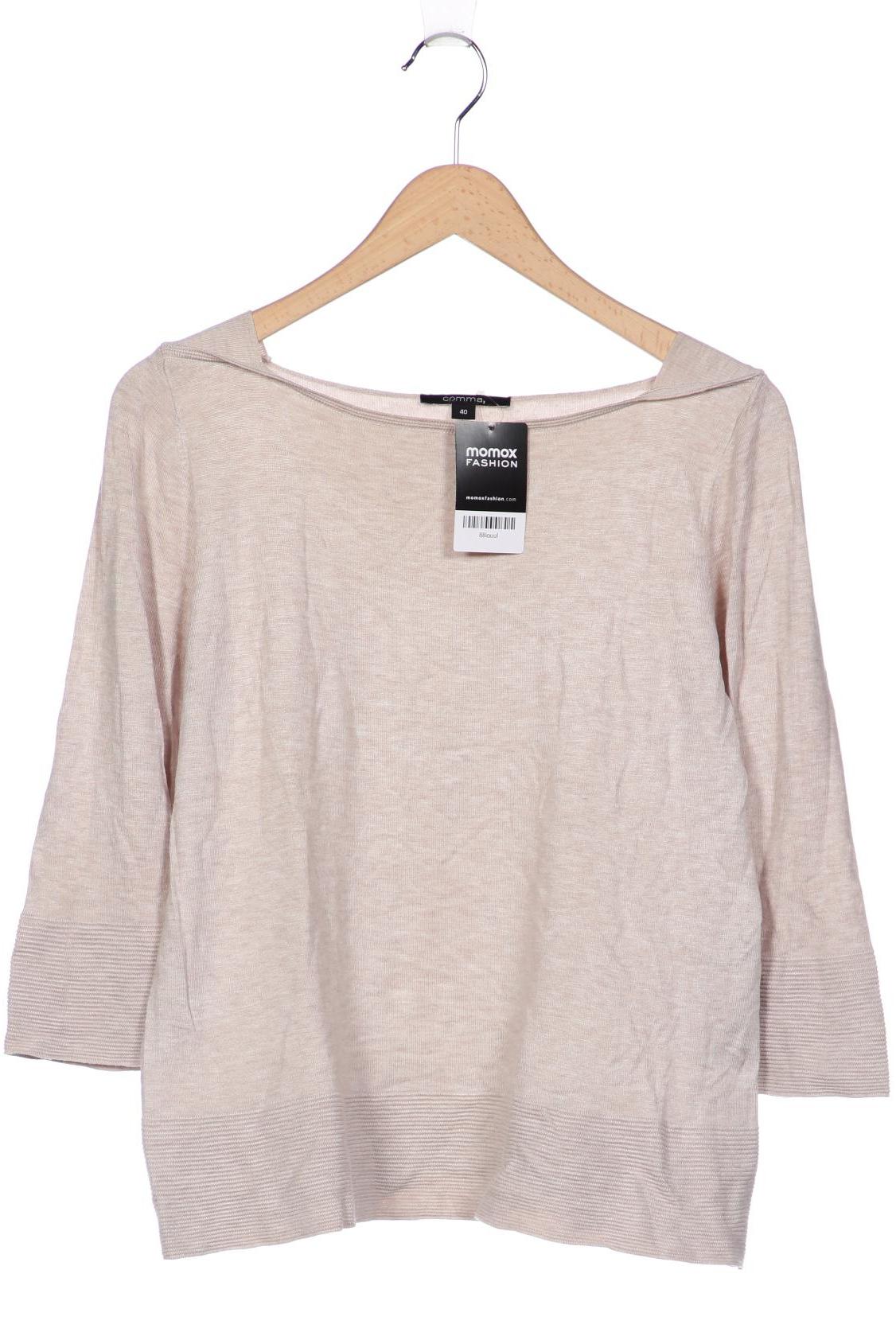 

Comma Damen Pullover, beige, Gr. 40