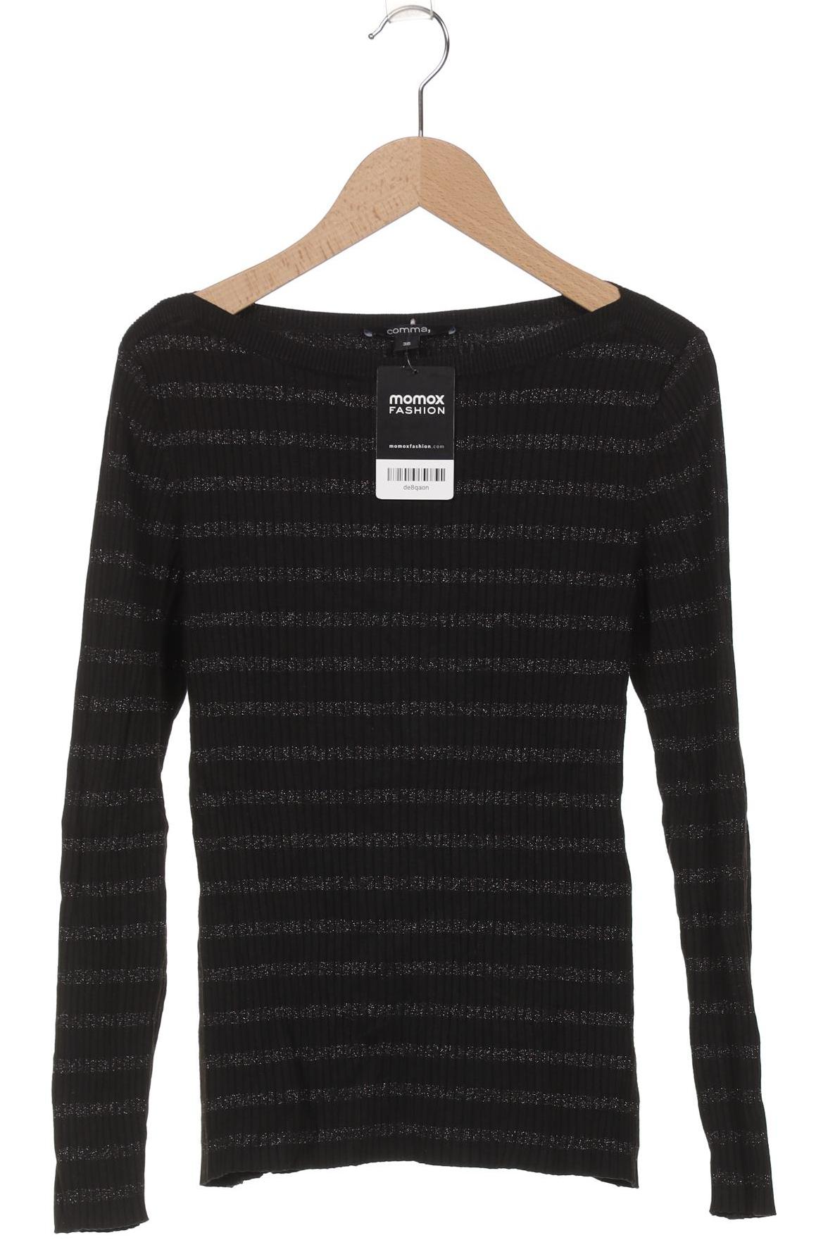 

Comma Damen Pullover, schwarz, Gr. 36