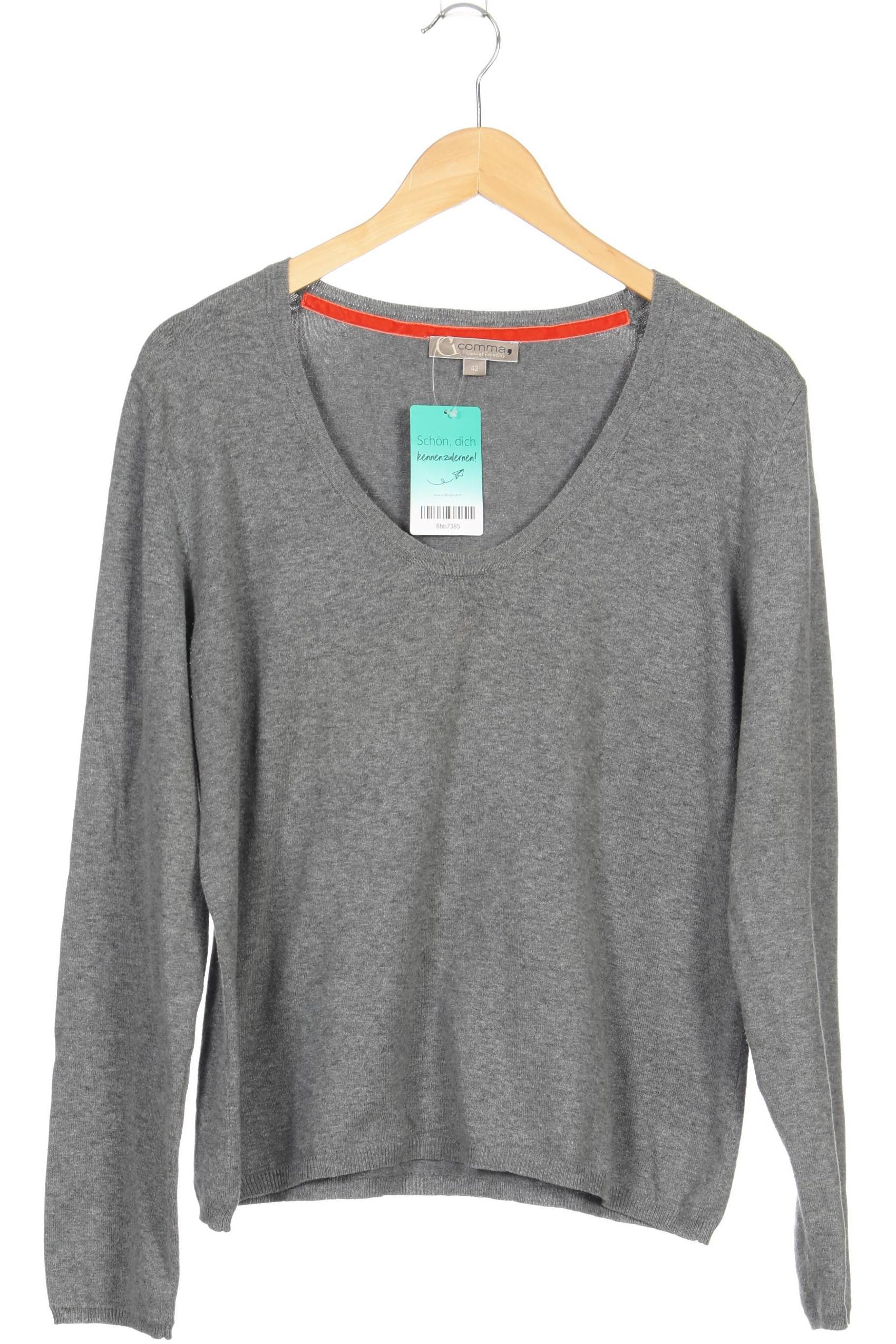 

Comma Damen Pullover, grau, Gr. 42