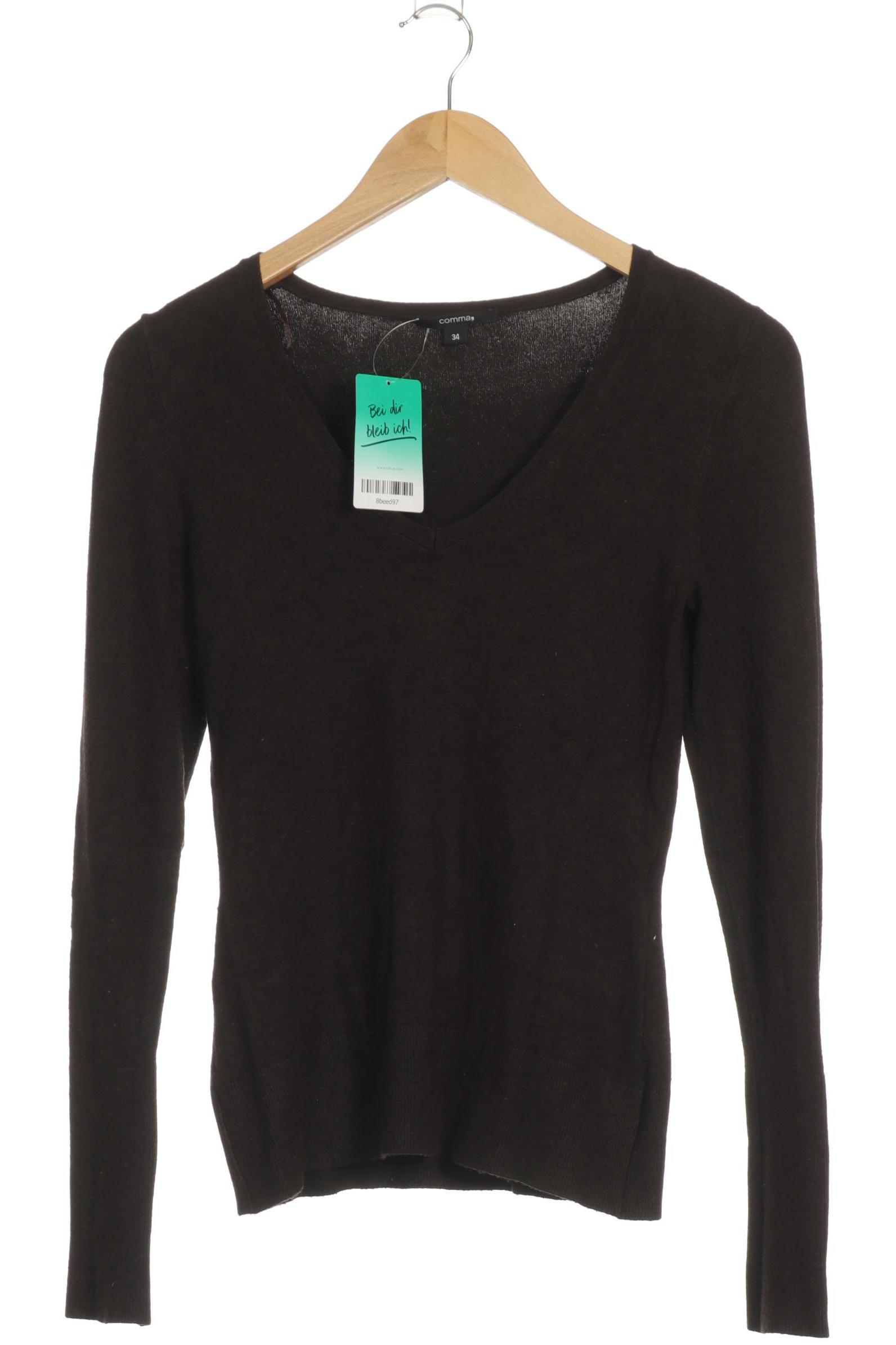 

Comma Damen Pullover, schwarz, Gr. 34