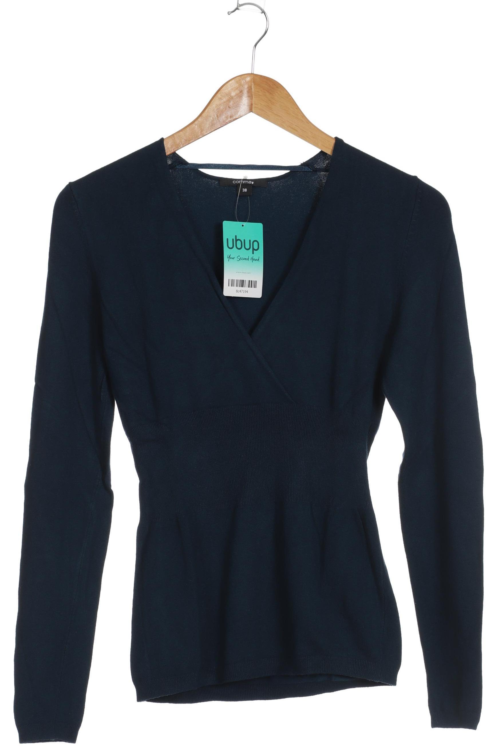 

Comma Damen Pullover, blau, Gr. 38
