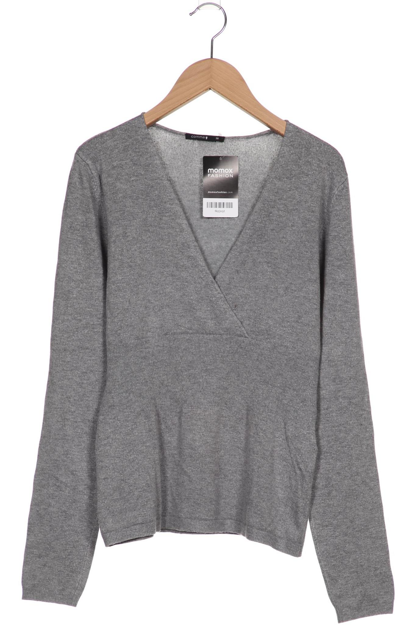 

Comma Damen Pullover, grau