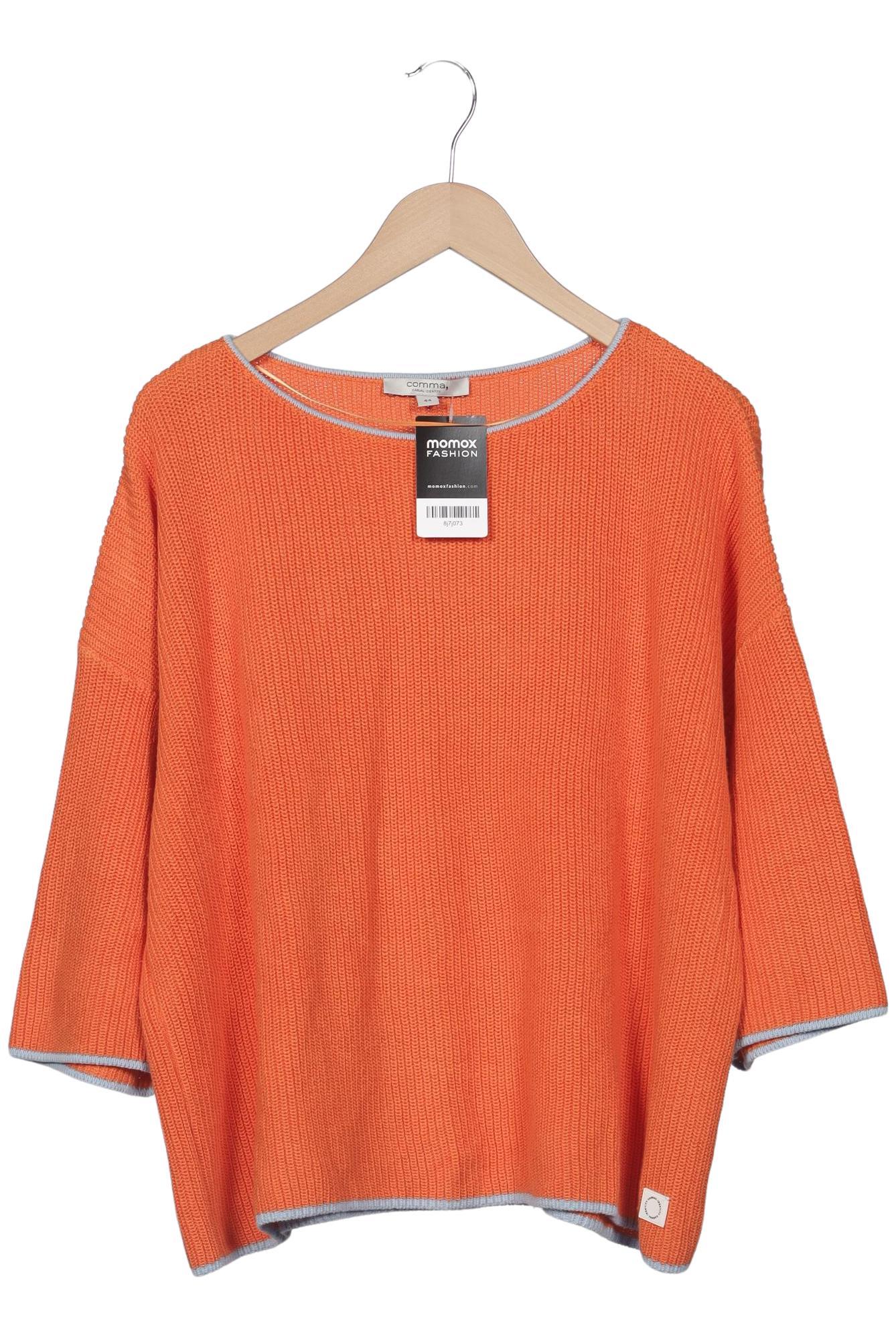 

Comma Damen Pullover, orange, Gr. 44