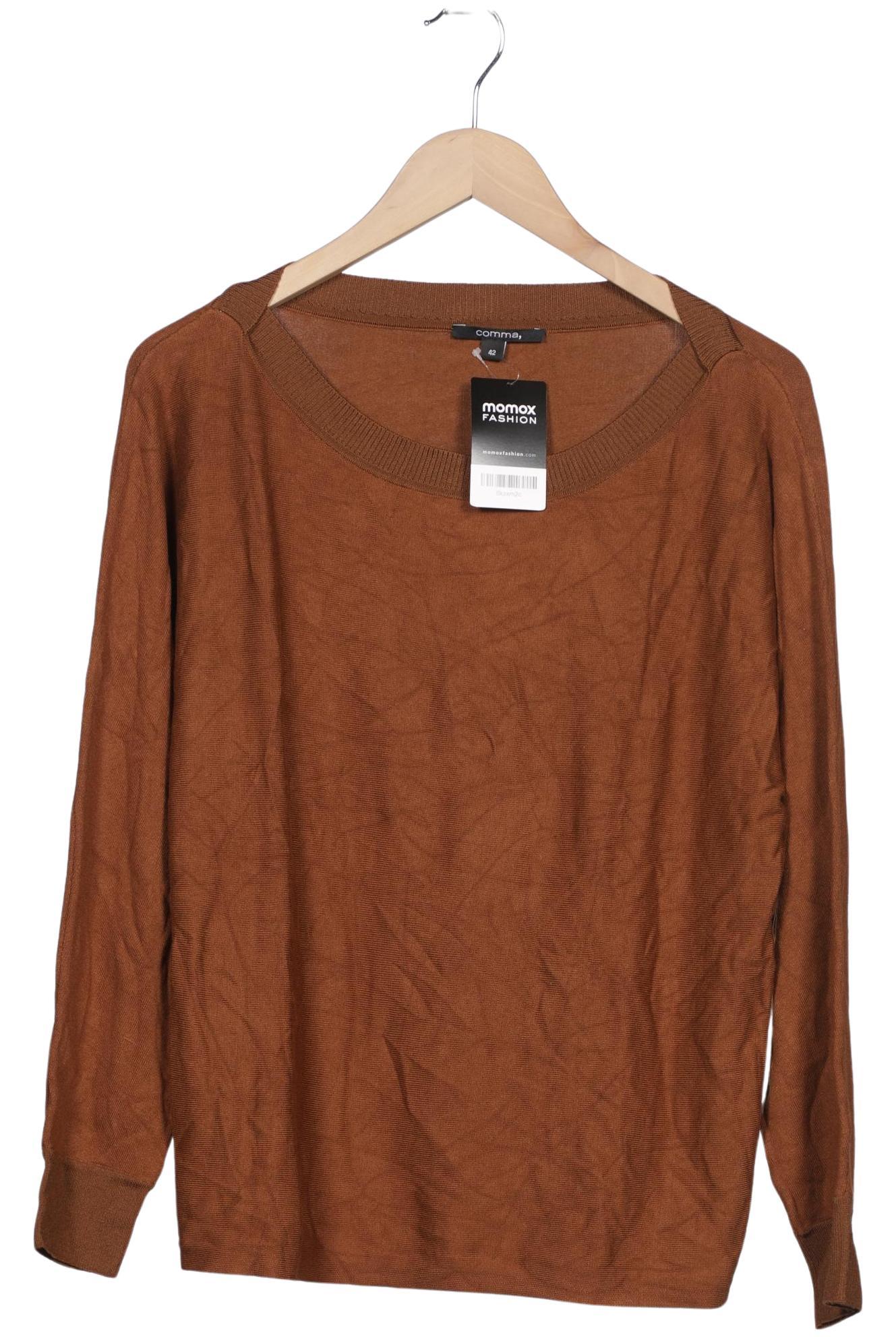 

Comma Damen Pullover, braun, Gr. 42