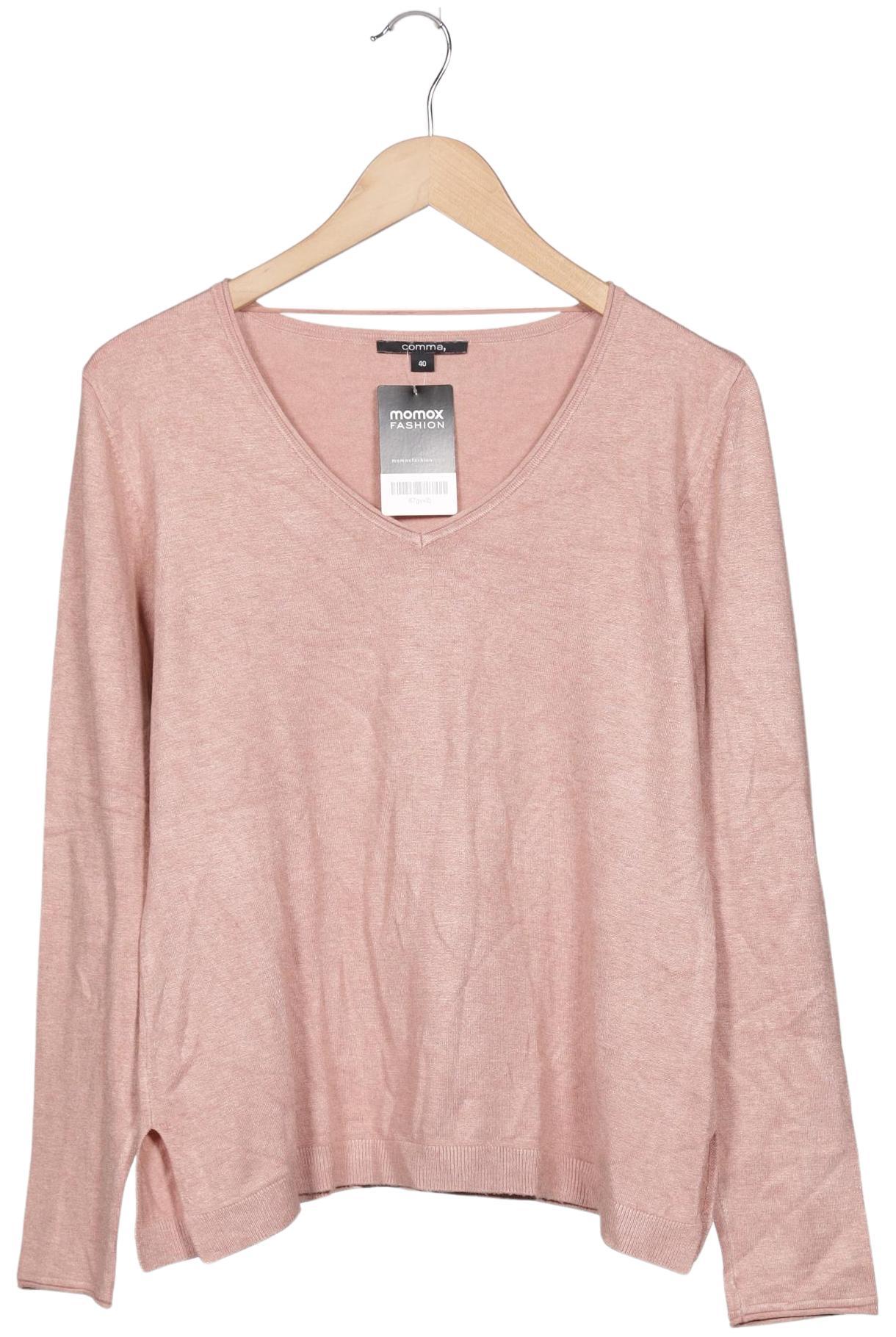 

Comma Damen Pullover, pink, Gr. 40