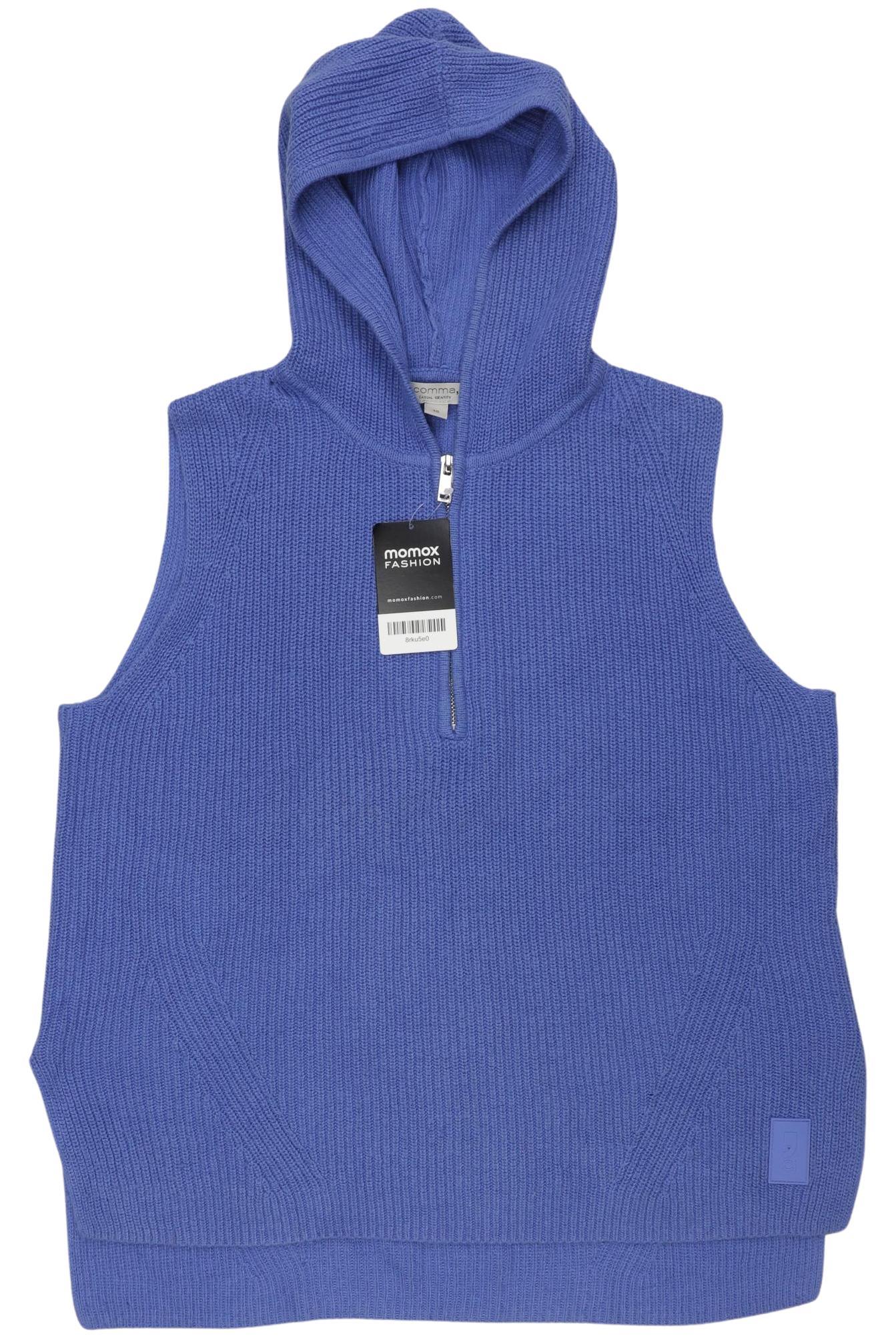 

Comma Damen Pullover, blau, Gr. 36