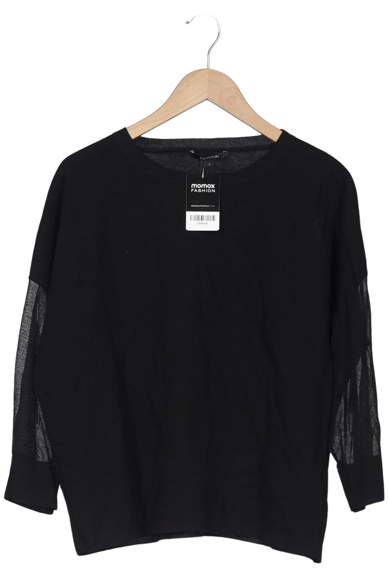 

Comma Damen Pullover, schwarz, Gr. 42