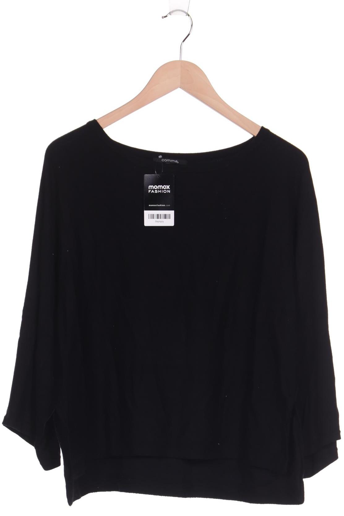 

Comma Damen Pullover, schwarz