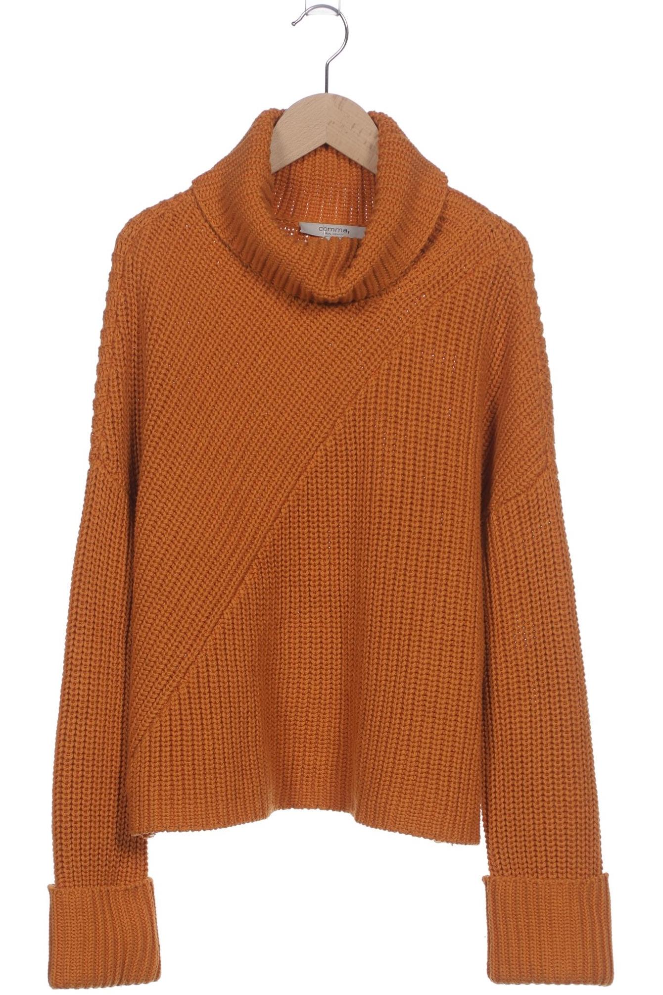 

Comma Damen Pullover, orange, Gr. 38