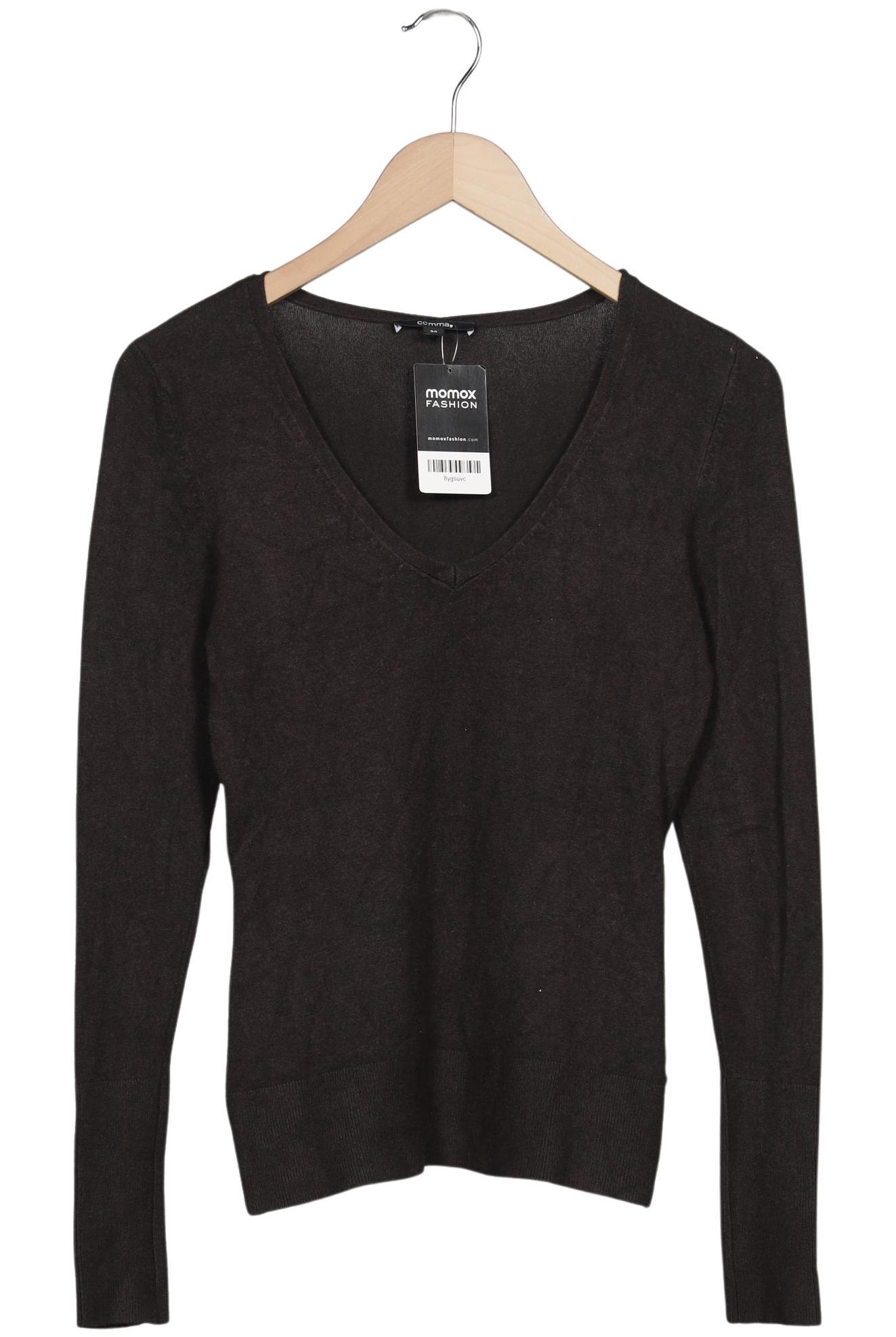 

Comma Damen Pullover, braun, Gr. 34