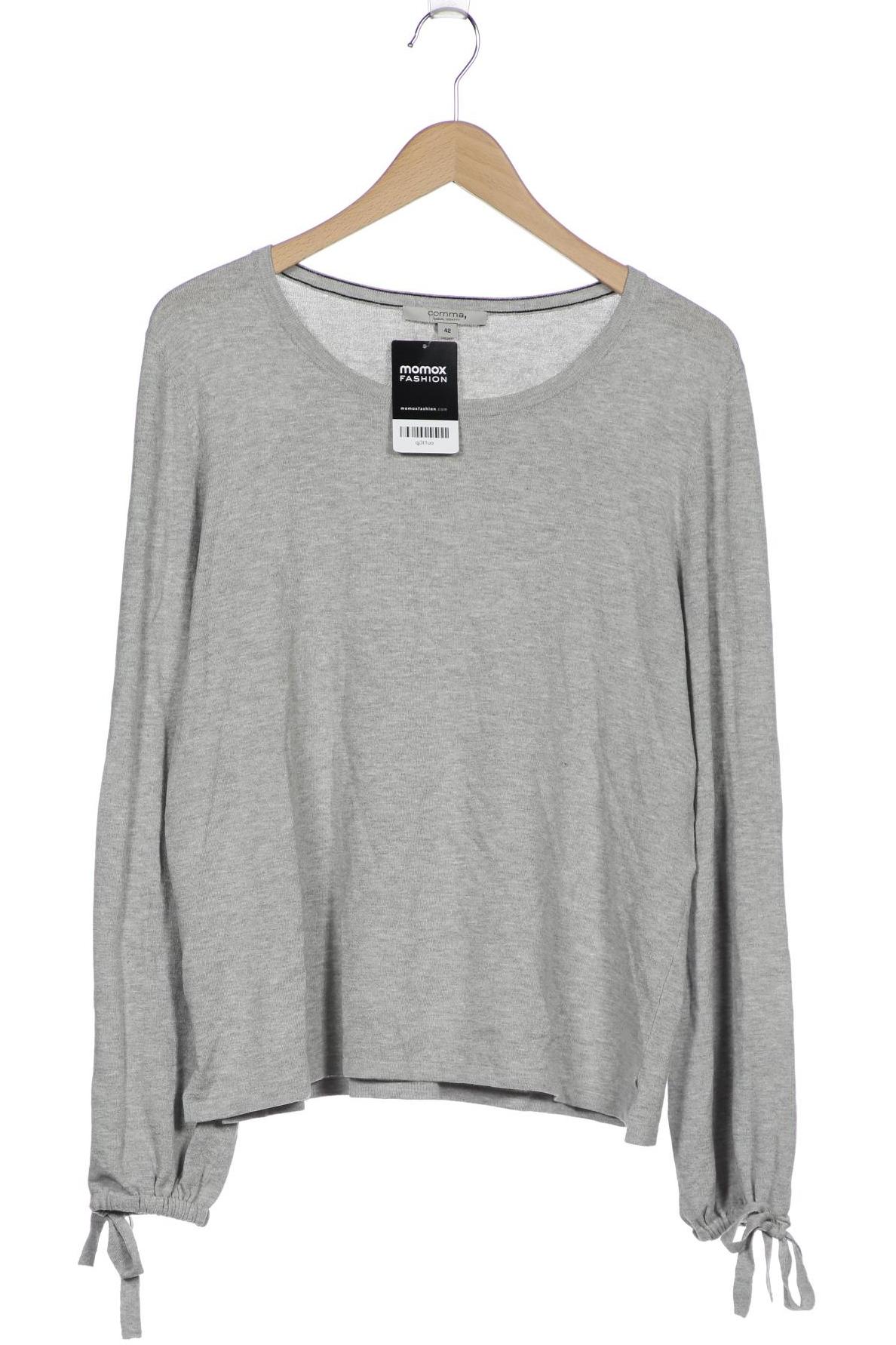 

Comma Damen Pullover, grau