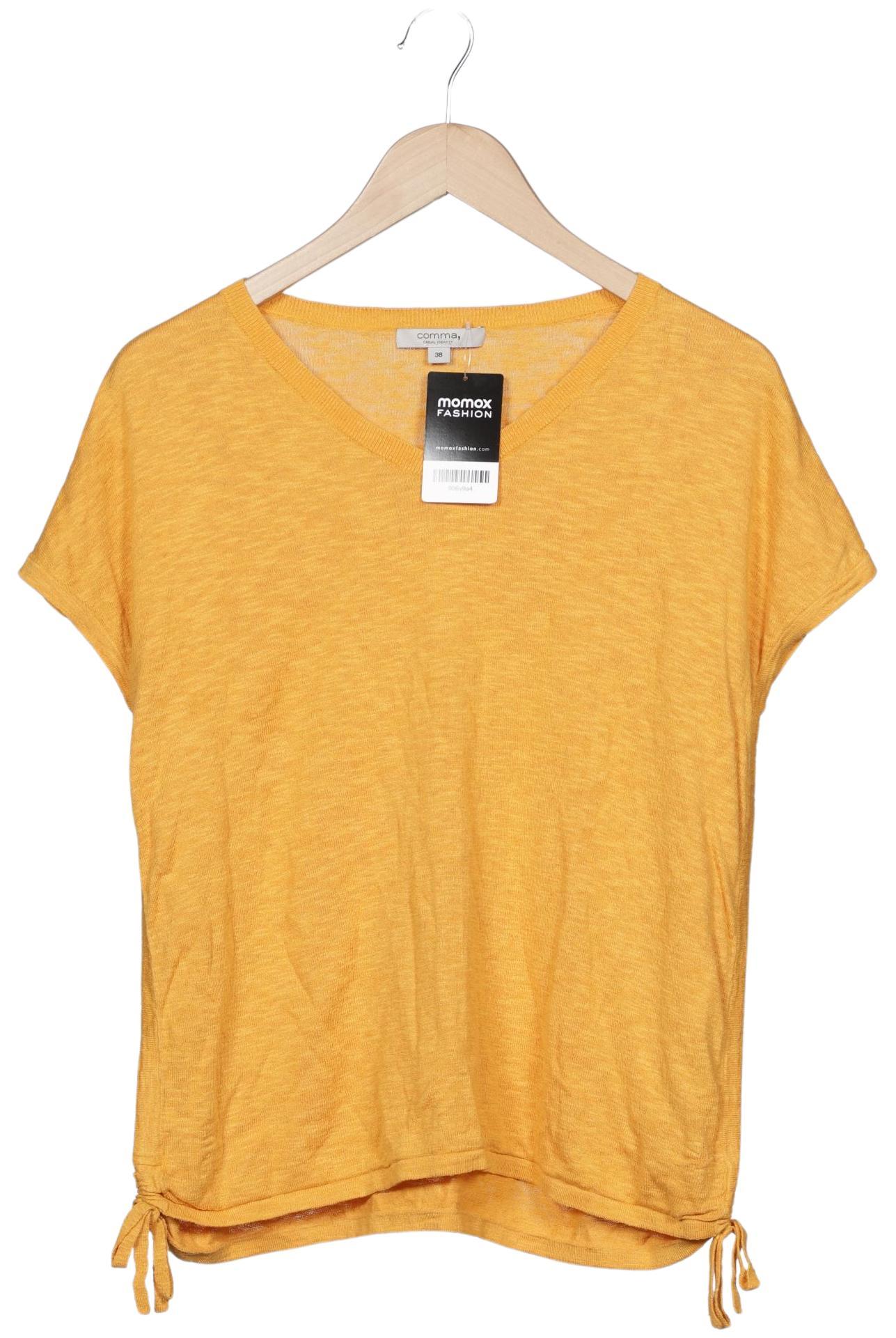 

Comma Damen Pullover, gelb, Gr. 38