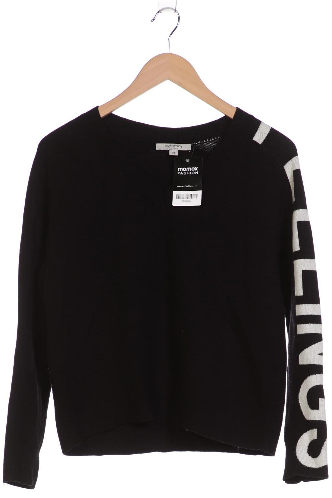 

Comma Damen Pullover, schwarz, Gr. 36