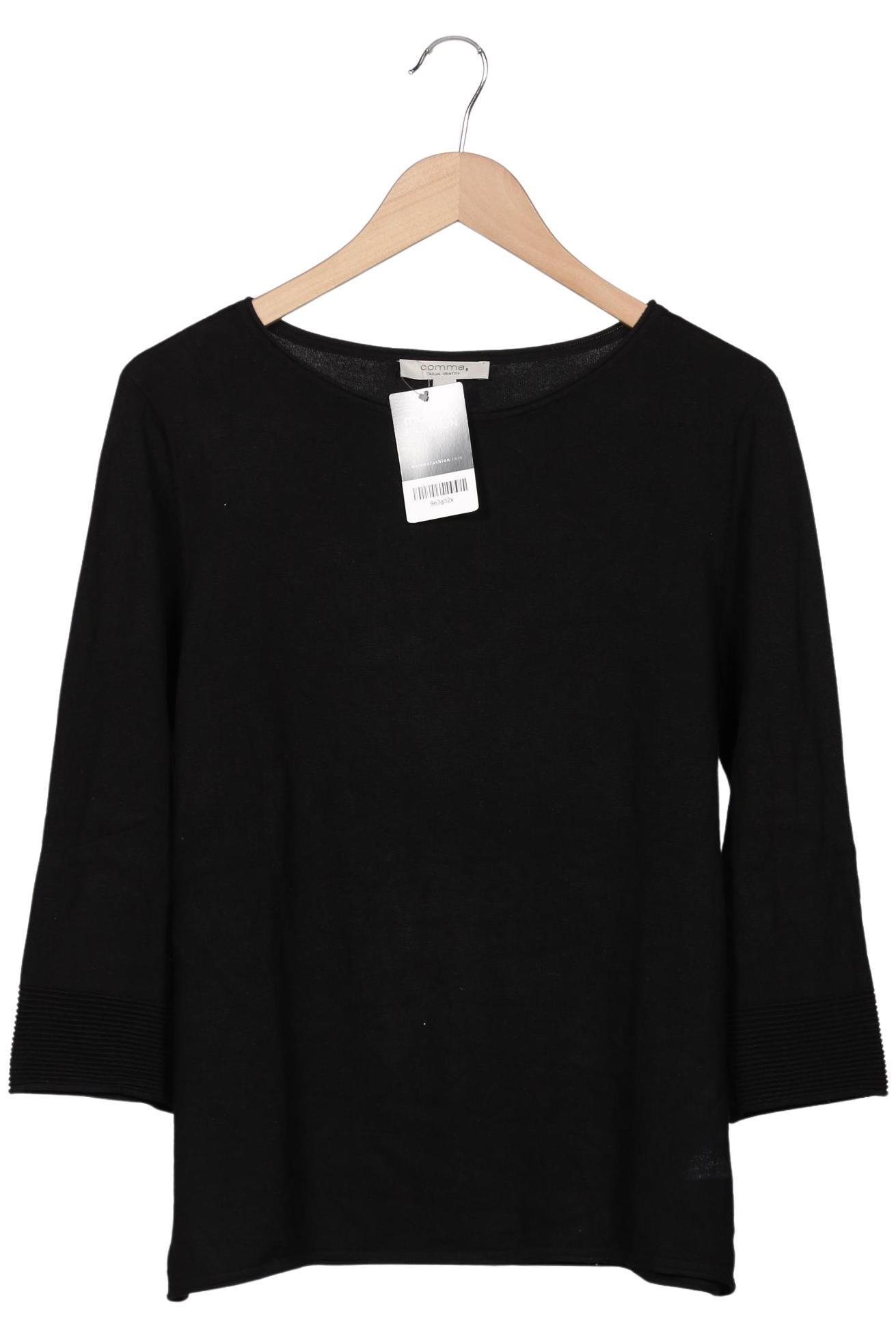

Comma Damen Pullover, schwarz, Gr. 42