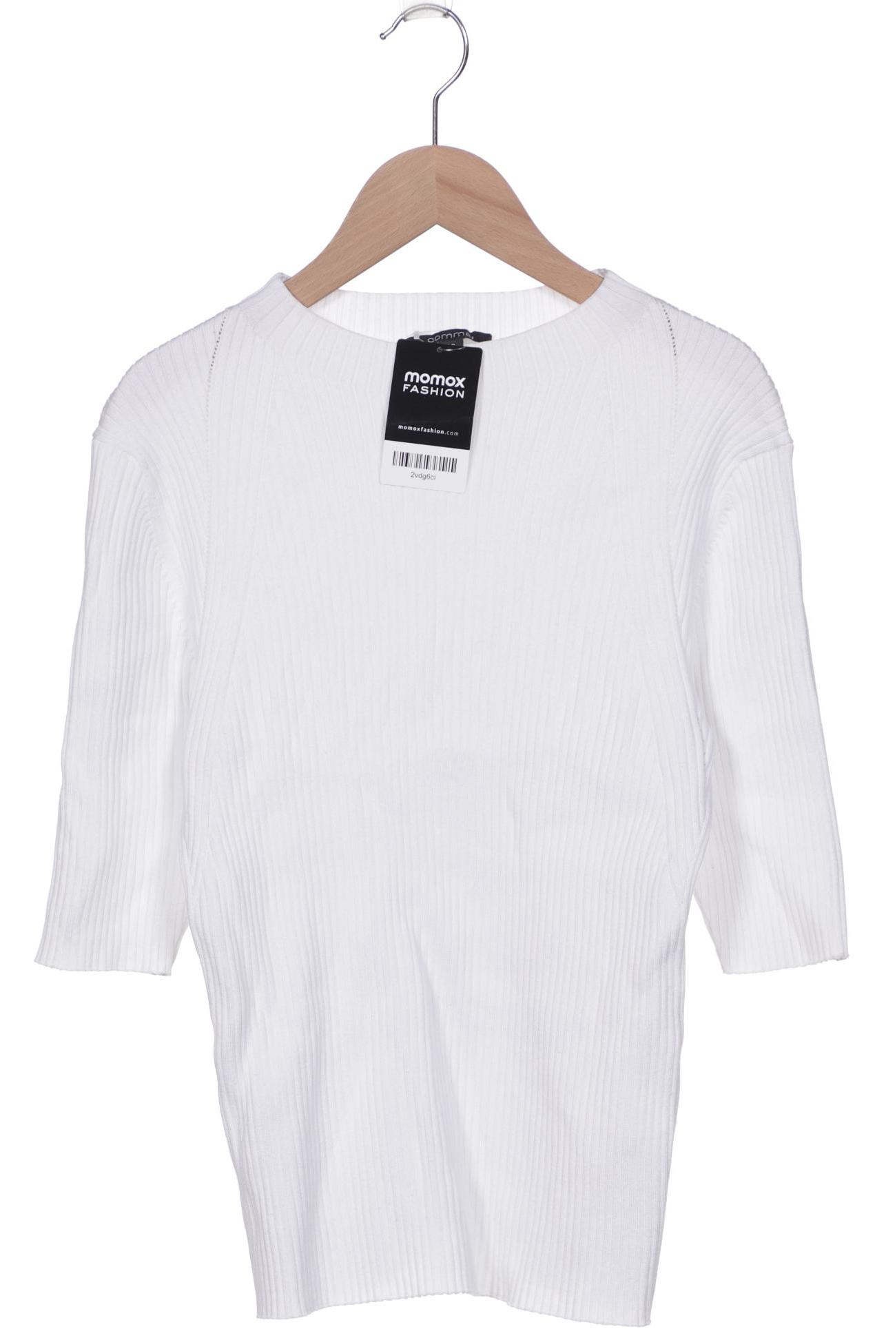 

Comma Damen Pullover, weiß, Gr. 40