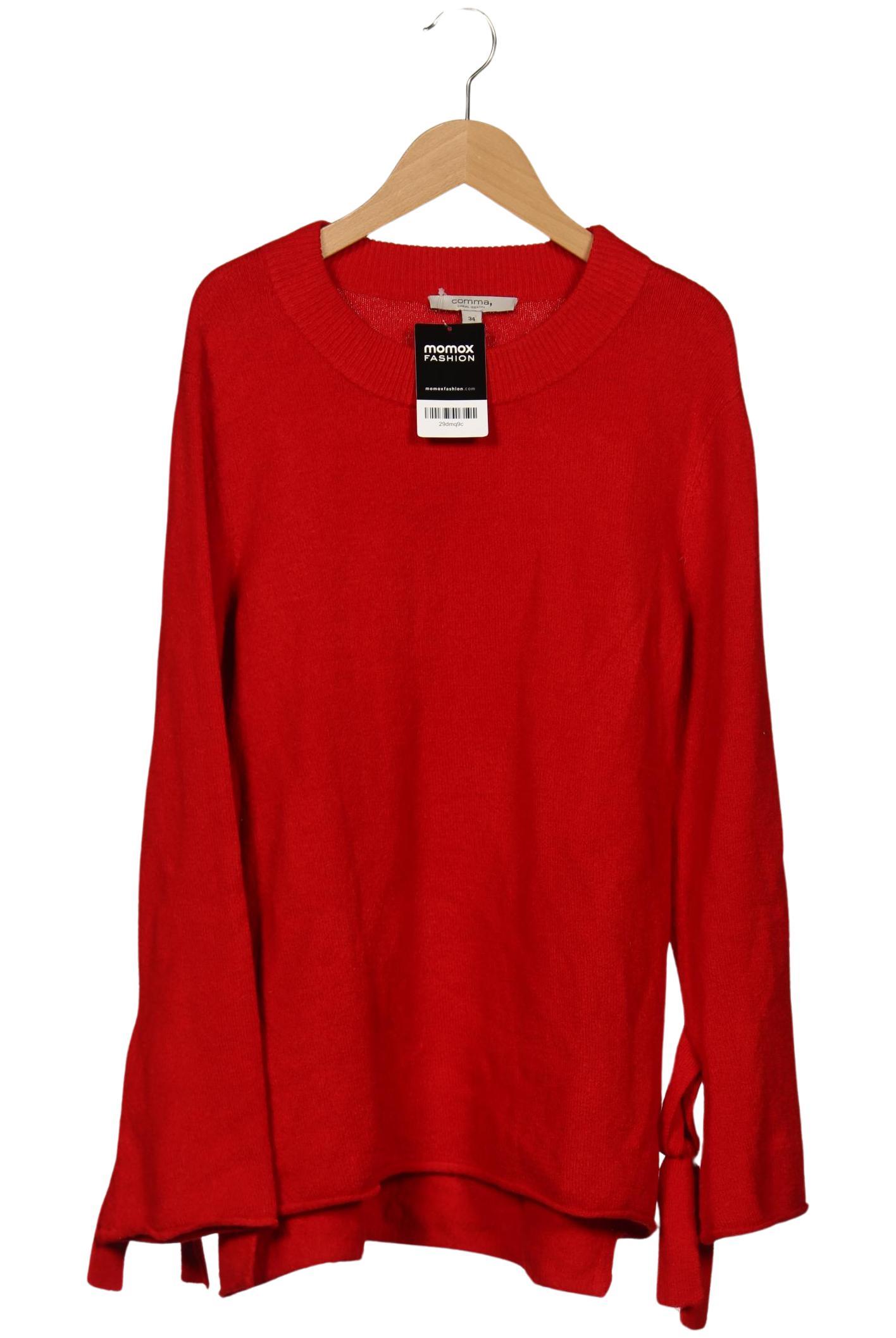 

Comma Damen Pullover, rot, Gr. 34