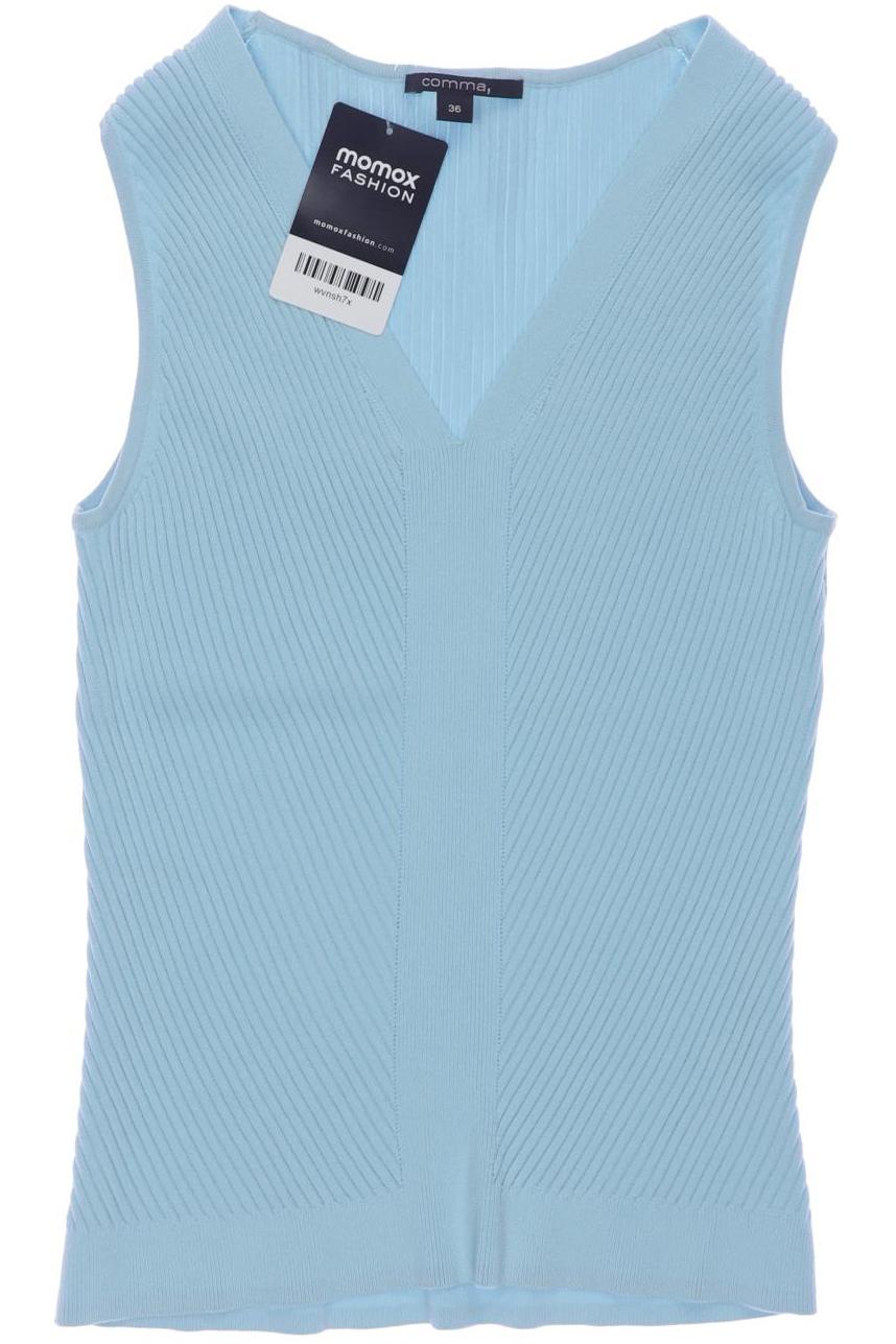 

Comma Damen Pullover, hellblau, Gr. 36