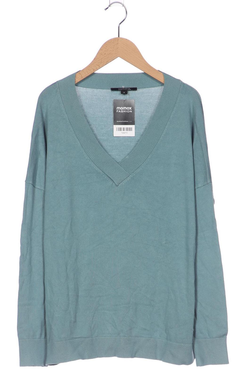 

Comma Damen Pullover, türkis, Gr. 36