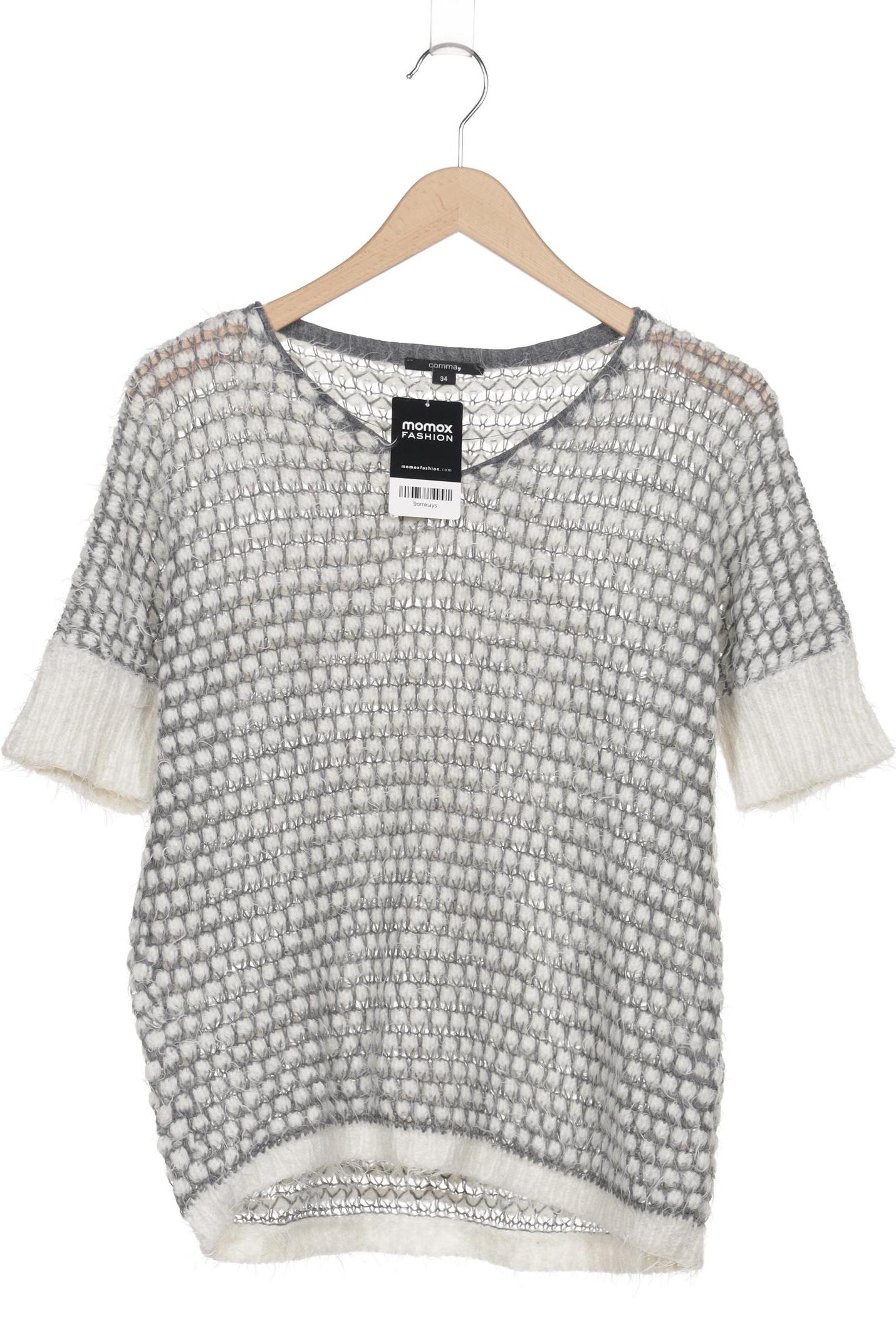 

Comma Damen Pullover, grau, Gr. 34