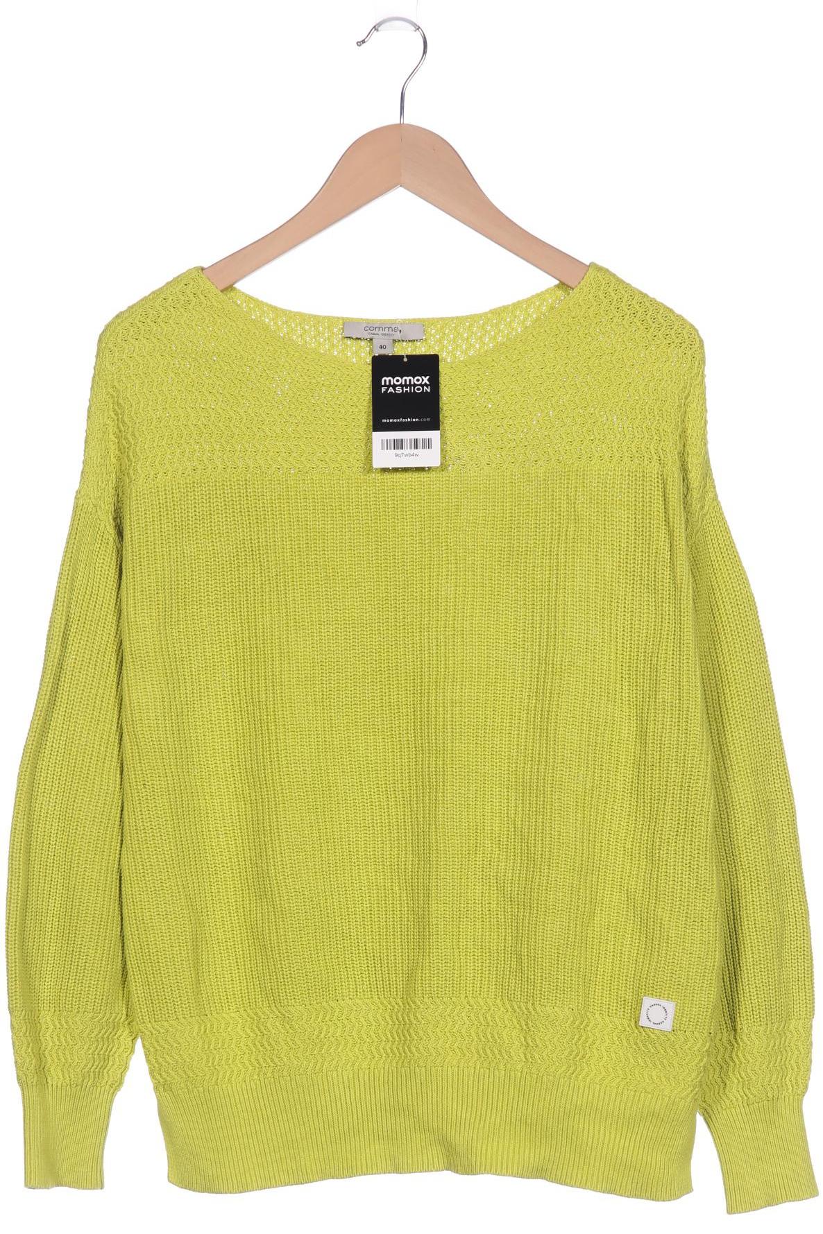 

Comma Damen Pullover, gelb, Gr. 40