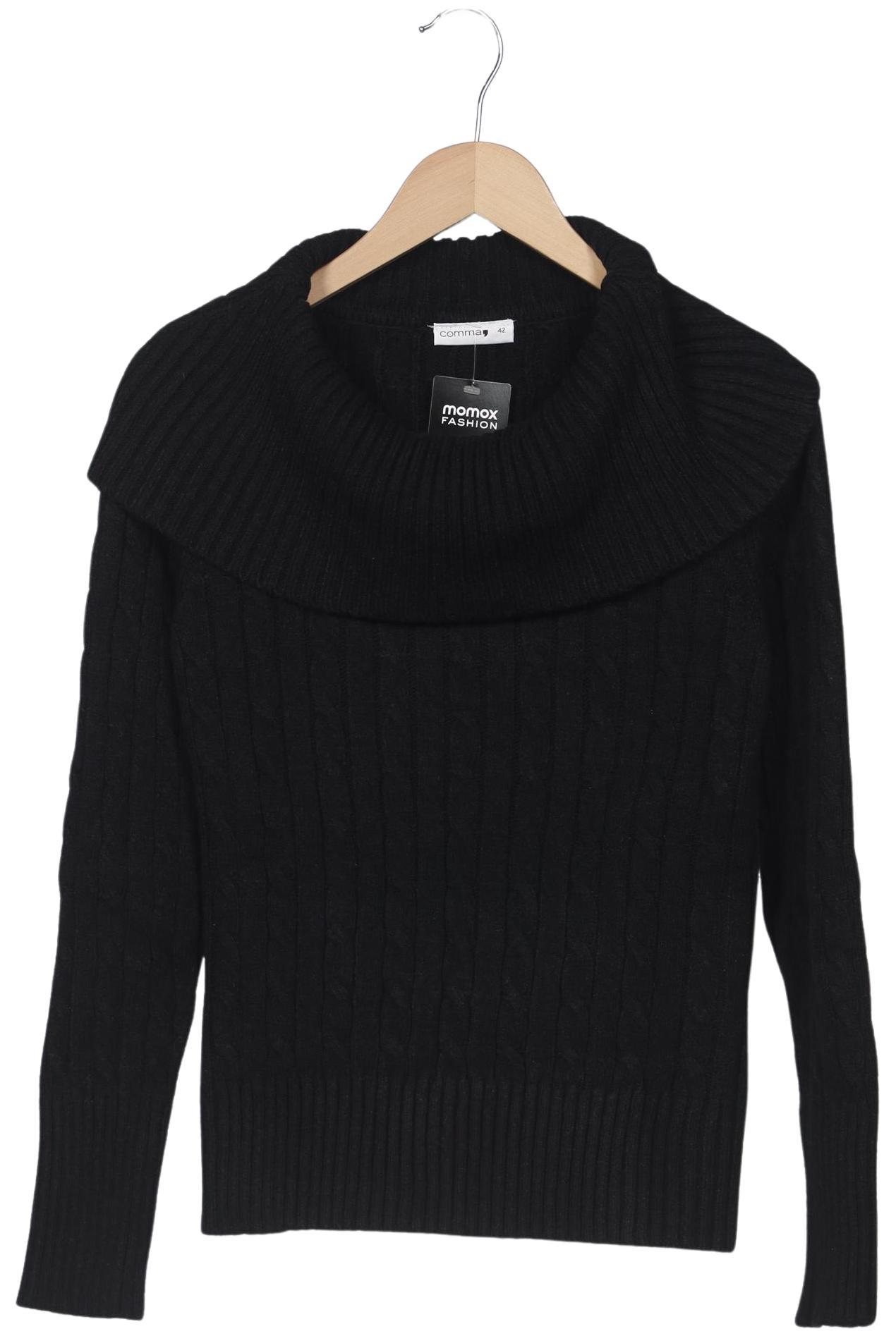 

Comma Damen Pullover, schwarz, Gr. 42