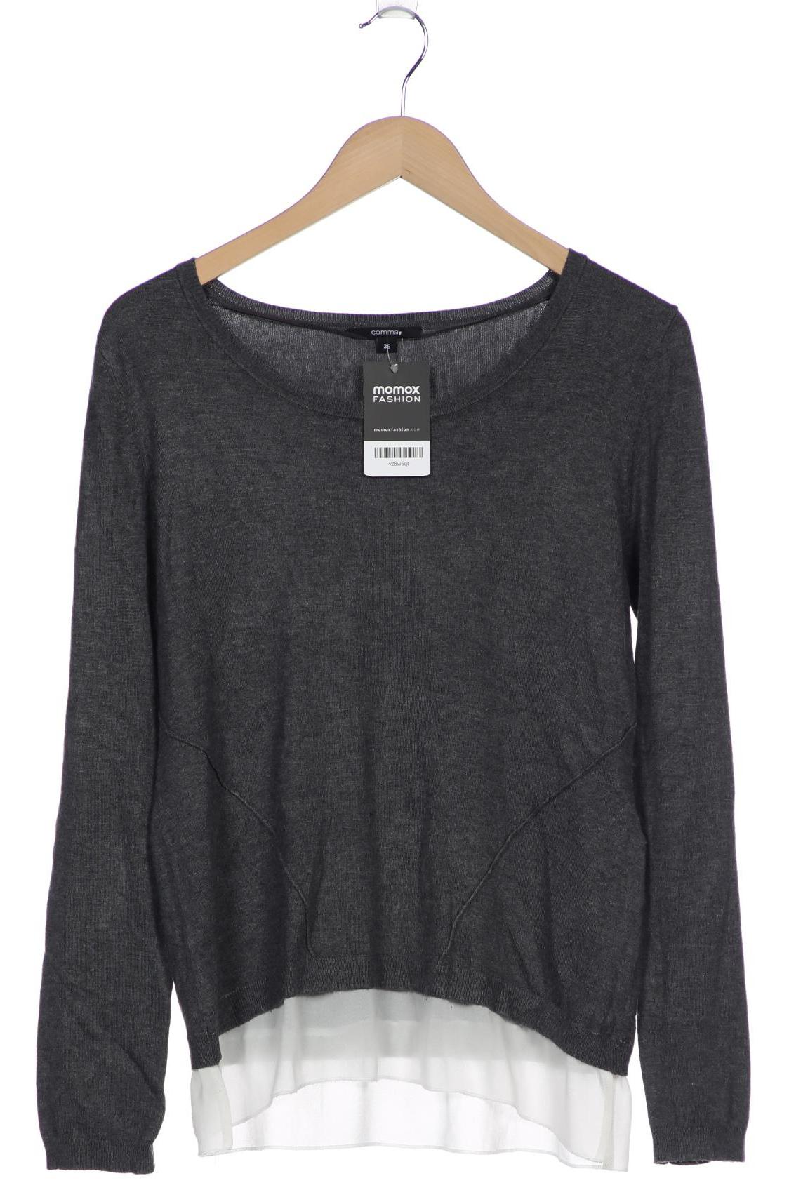 

Comma Damen Pullover, grau, Gr. 36