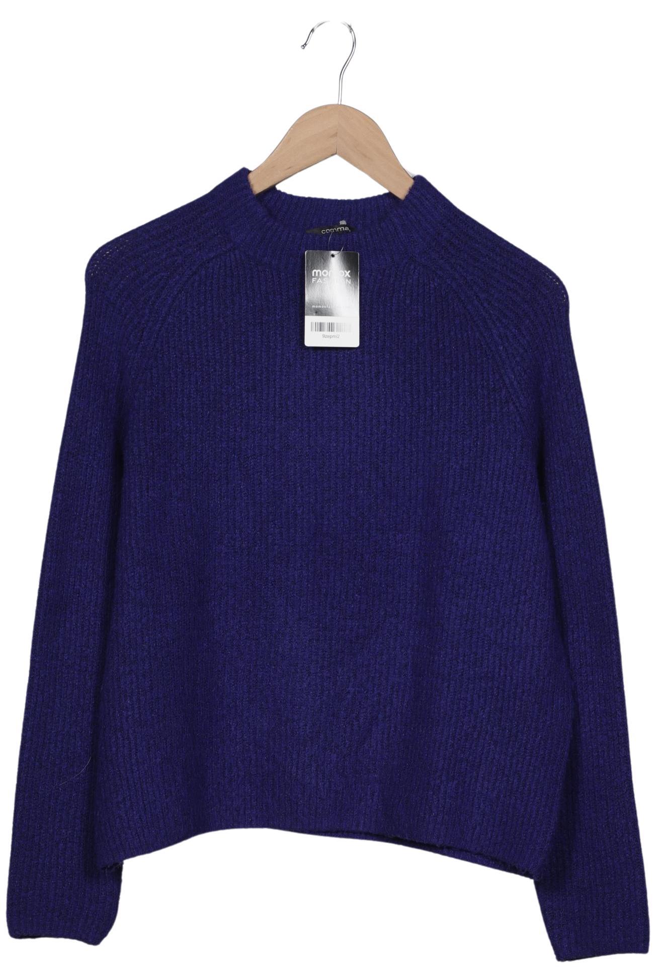 

Comma Damen Pullover, marineblau, Gr. 36