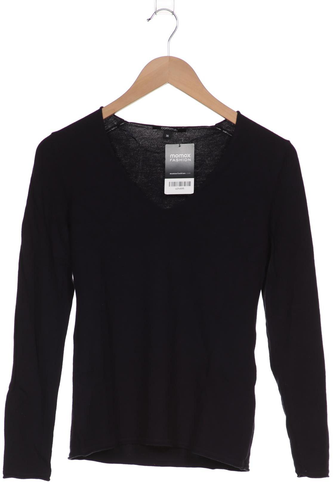 

Comma Damen Pullover, marineblau