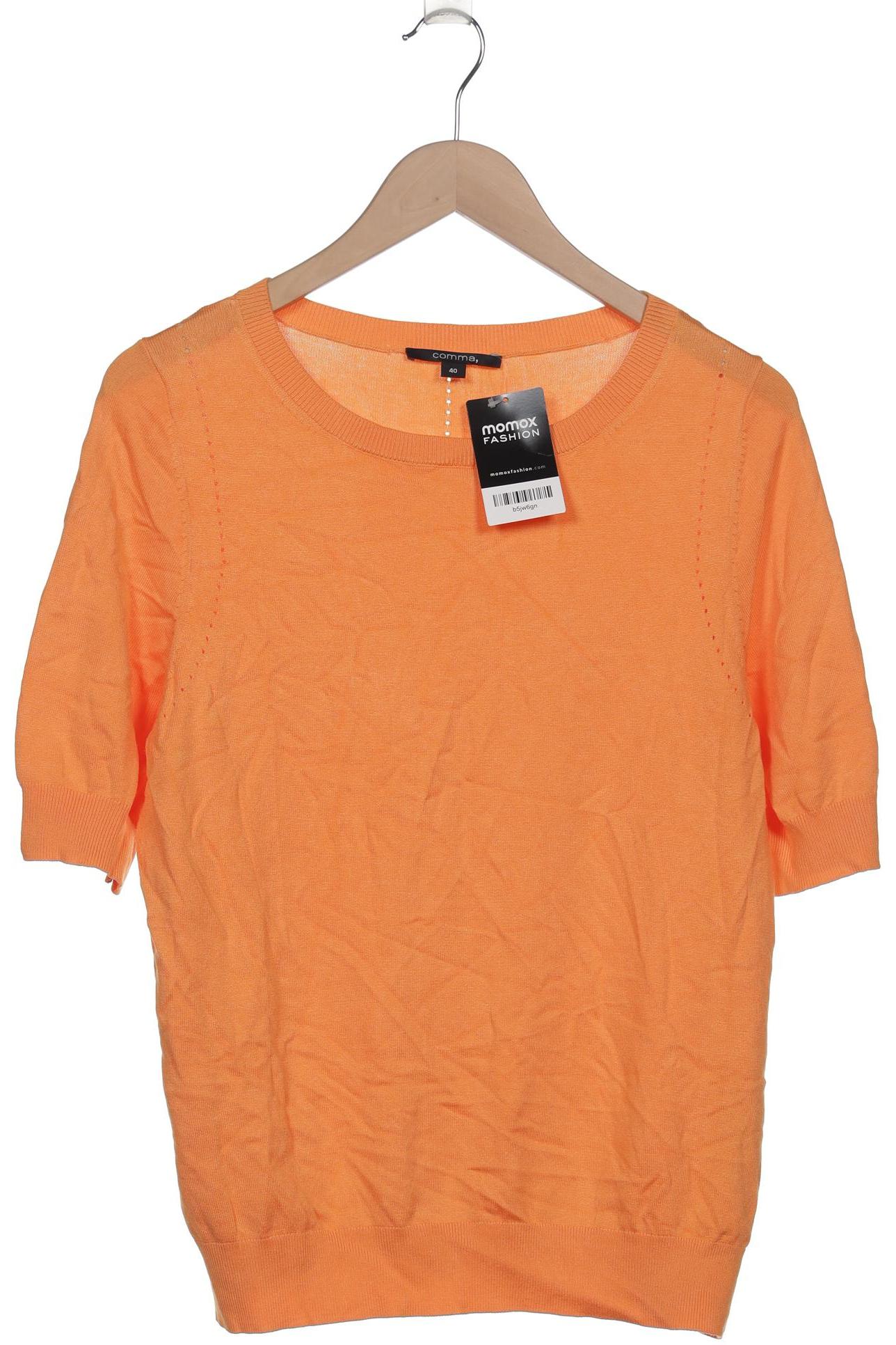 

Comma Damen Pullover, orange, Gr. 40