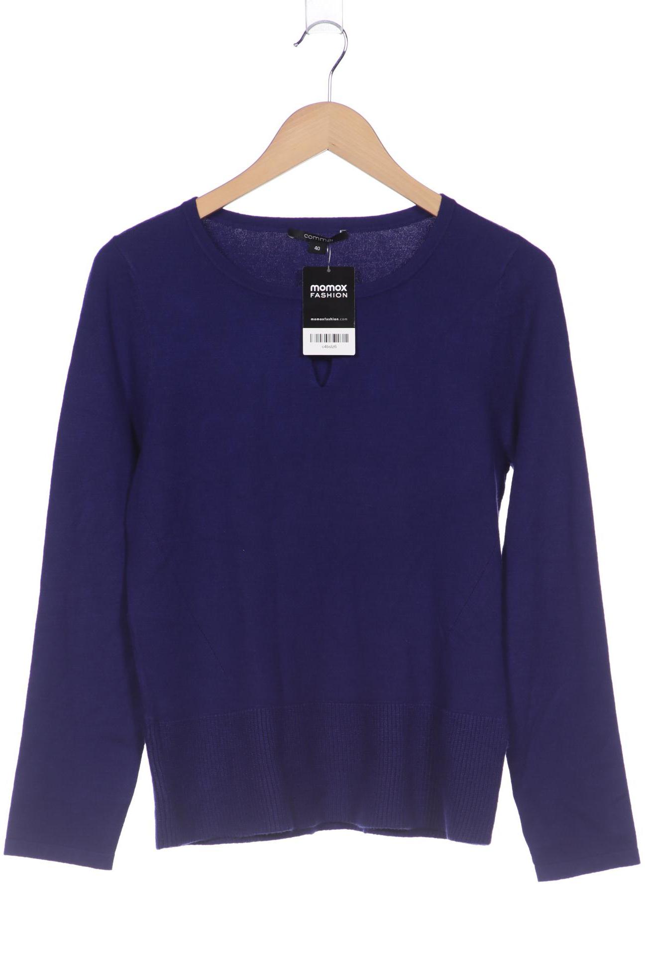 

Comma Damen Pullover, blau, Gr. 40