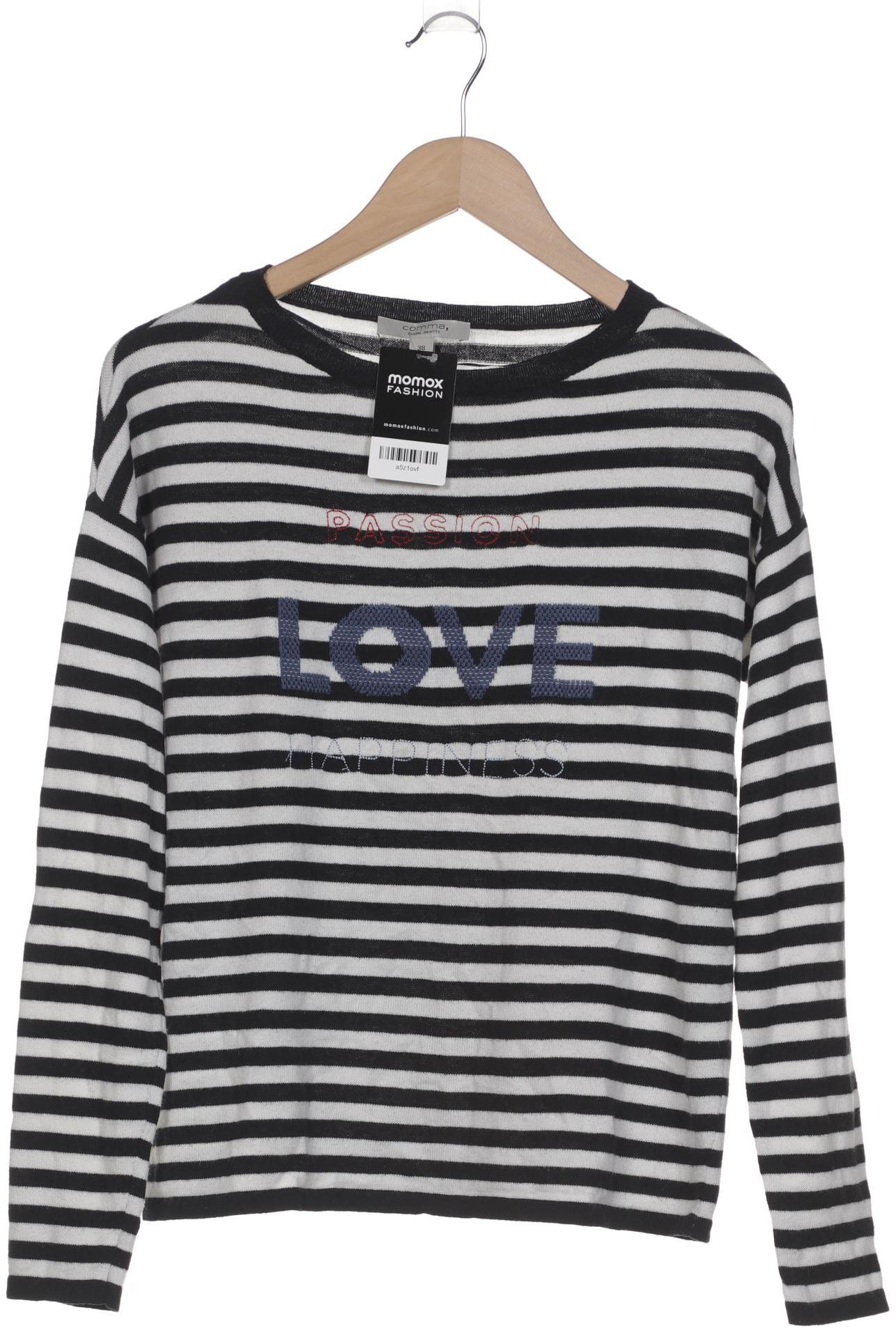 

Comma Damen Pullover, weiß, Gr. 38