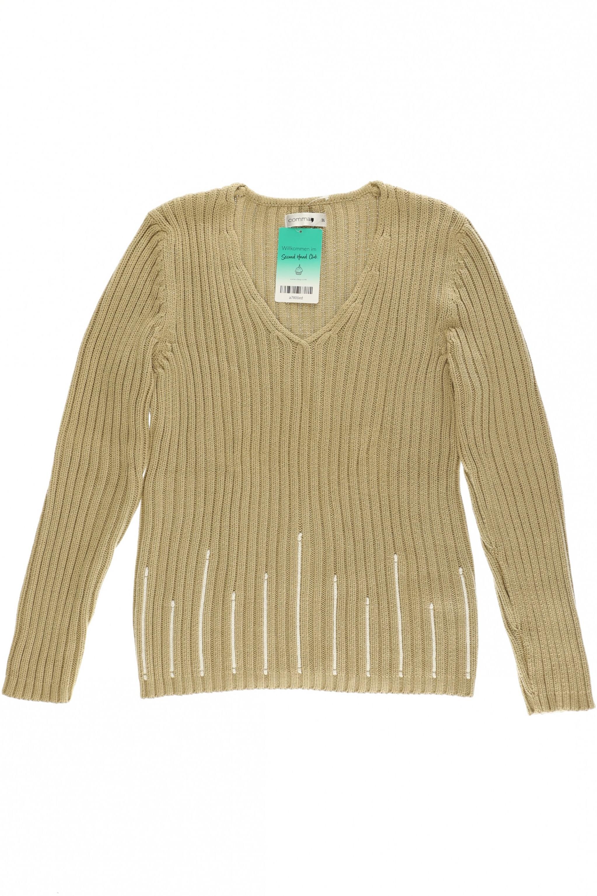 

Comma Damen Pullover, beige, Gr. 36