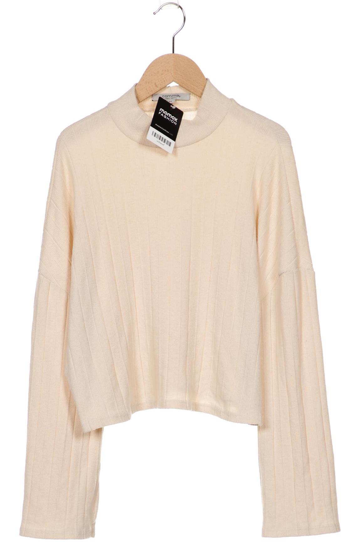 

Comma Damen Pullover, beige, Gr. 34