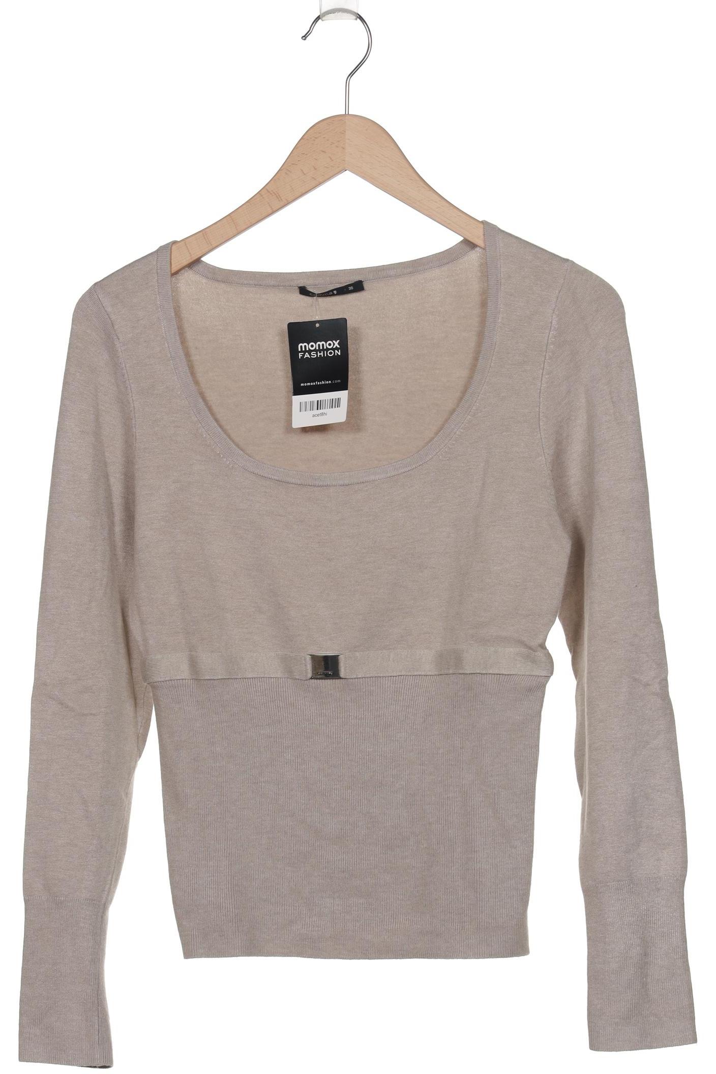 

Comma Damen Pullover, beige, Gr. 36