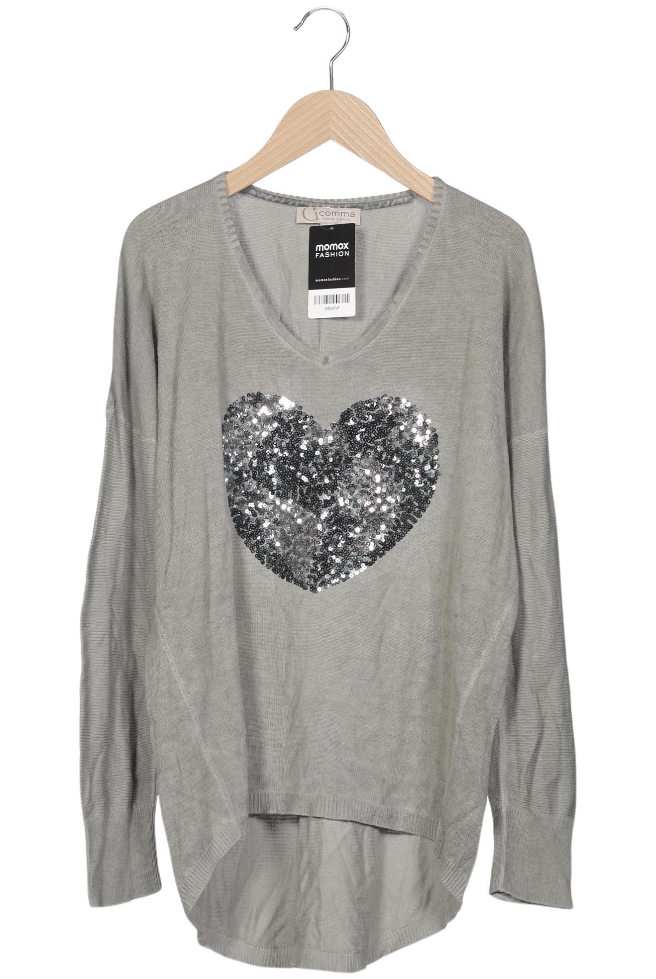 

Comma Damen Pullover, grau, Gr. 38