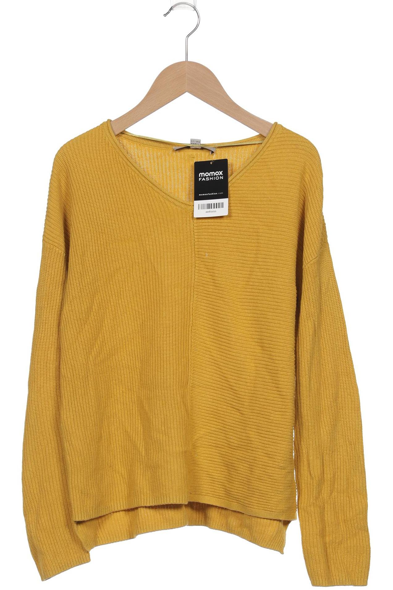 

Comma Damen Pullover, gelb, Gr. 34