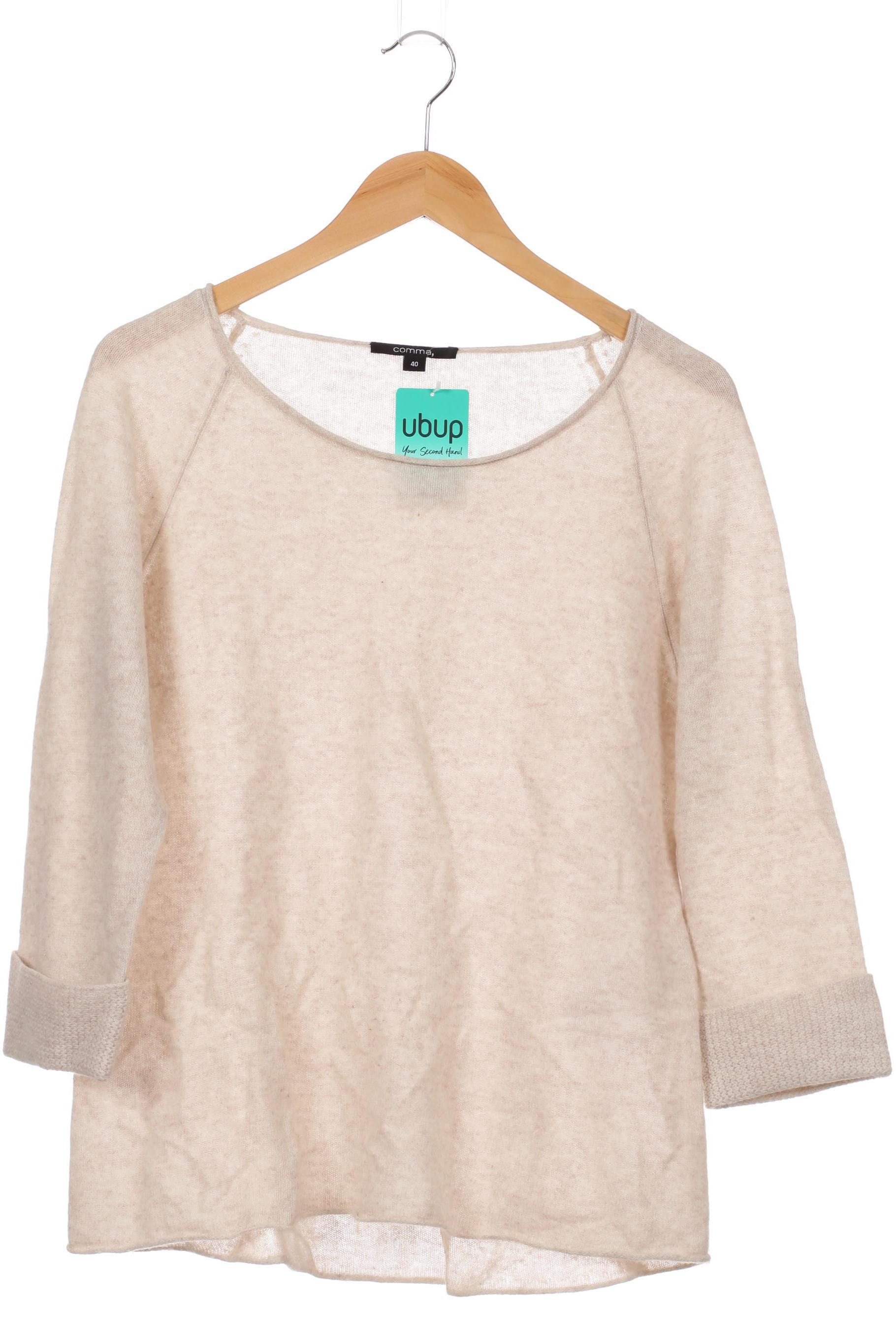 

Comma Damen Pullover, beige, Gr. 40