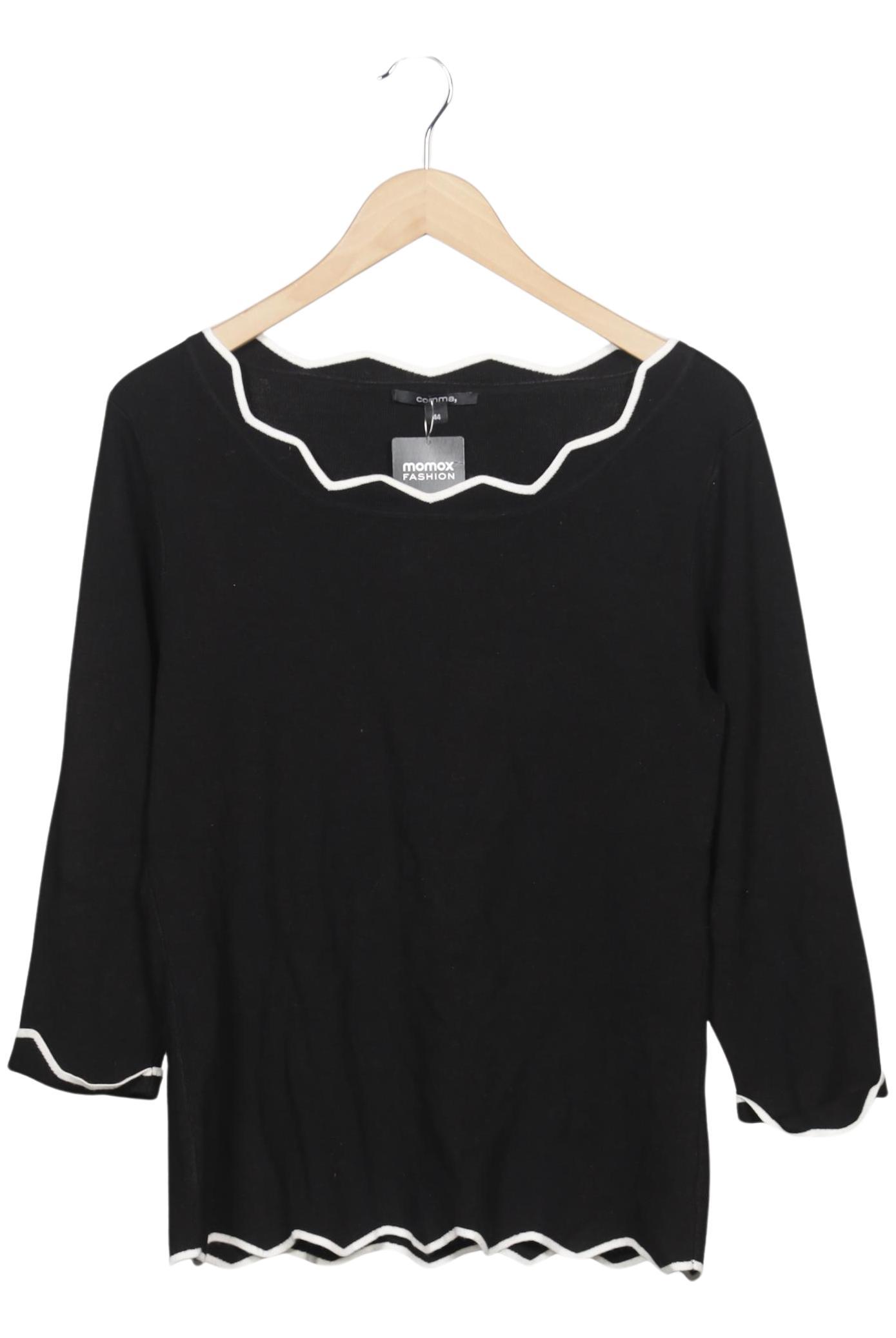 

Comma Damen Pullover, schwarz, Gr. 44