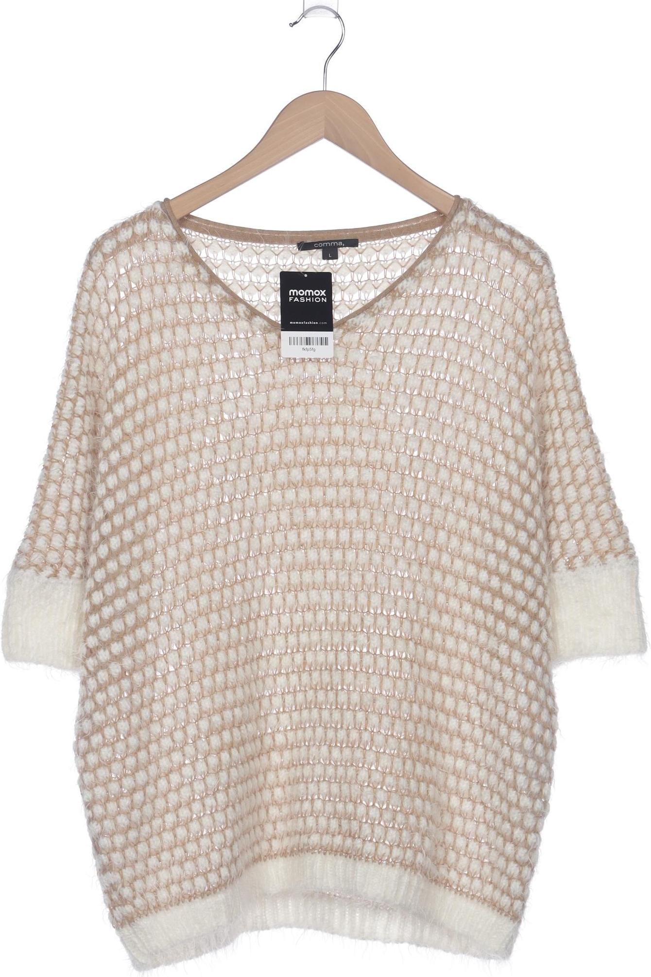 

Comma Damen Pullover, beige, Gr. 42