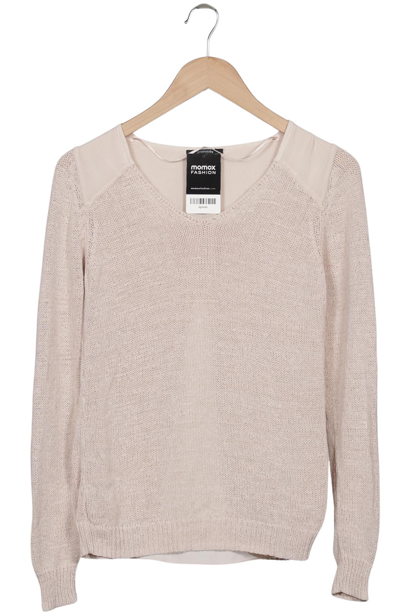 

Comma Damen Pullover, beige, Gr. 34